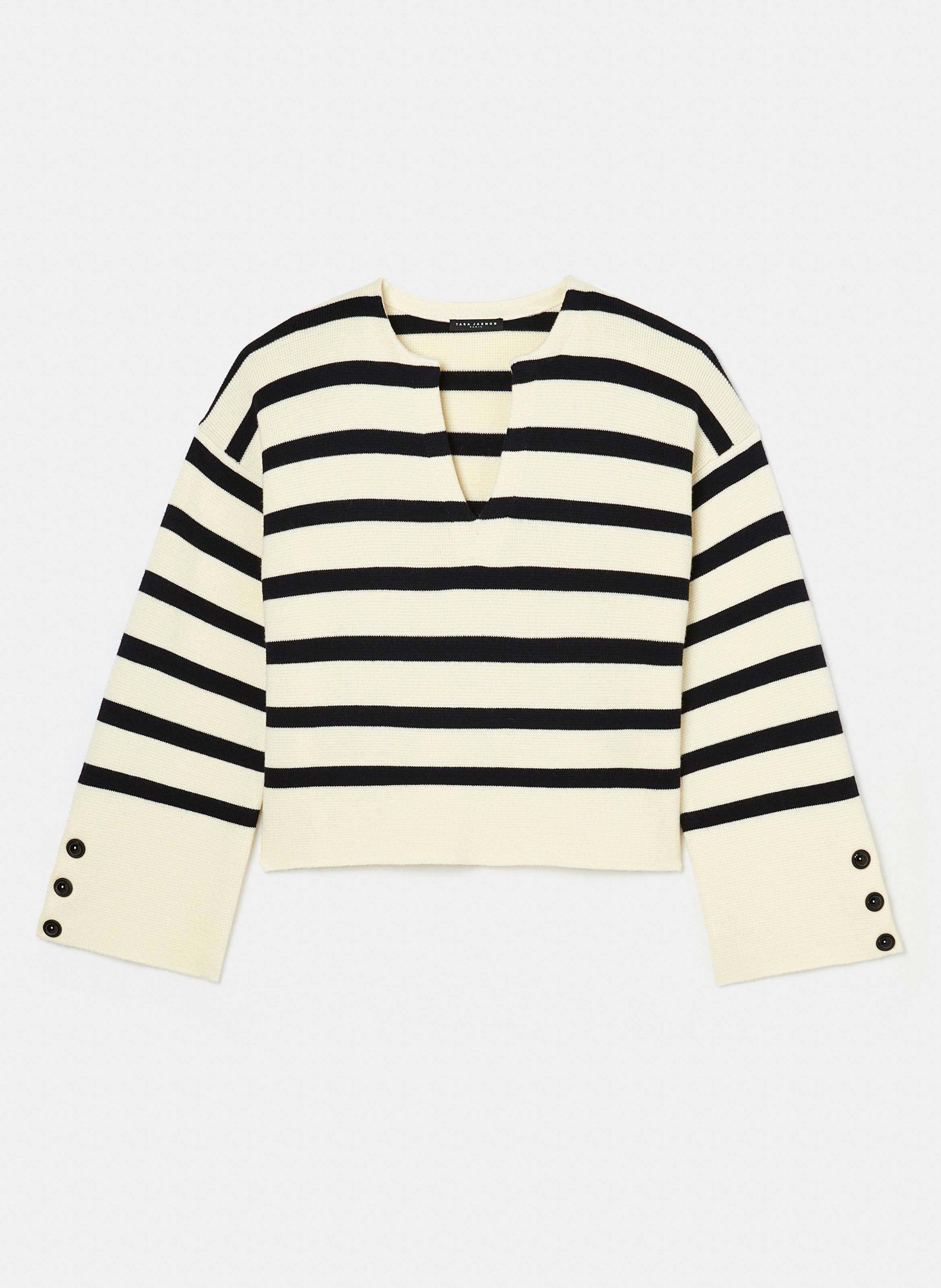Pull plongeoir TARA JARMON Blanc