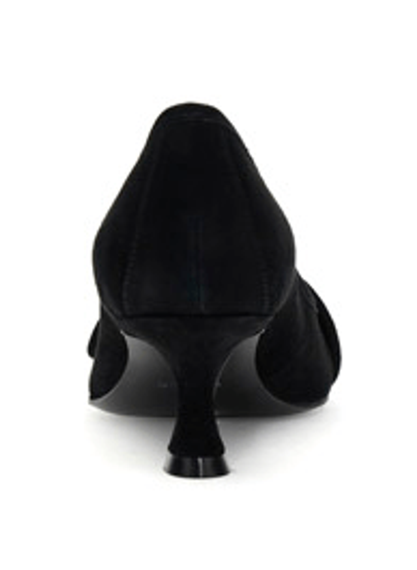 Suede leather buckle pumps | Black GUESS Women