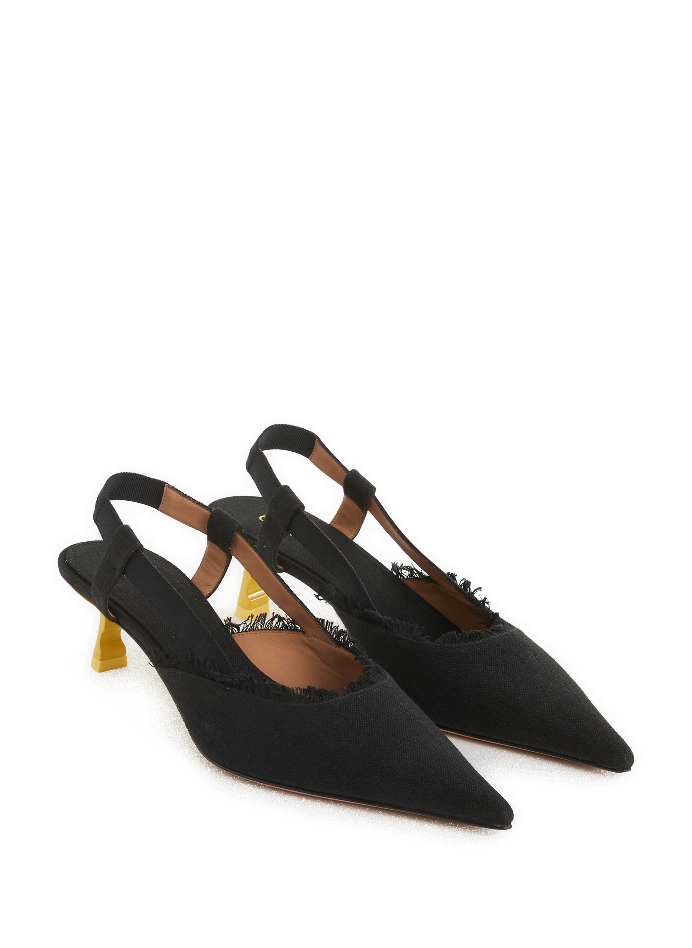 Slingback en lin