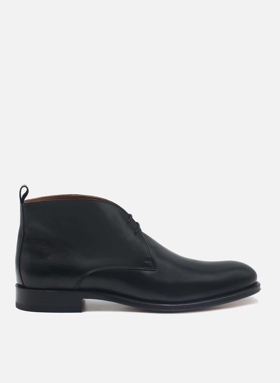 Desert boots cuir lisse Noir by JULES & JENN JULES & JENN Desert boots cuir lisse Noir