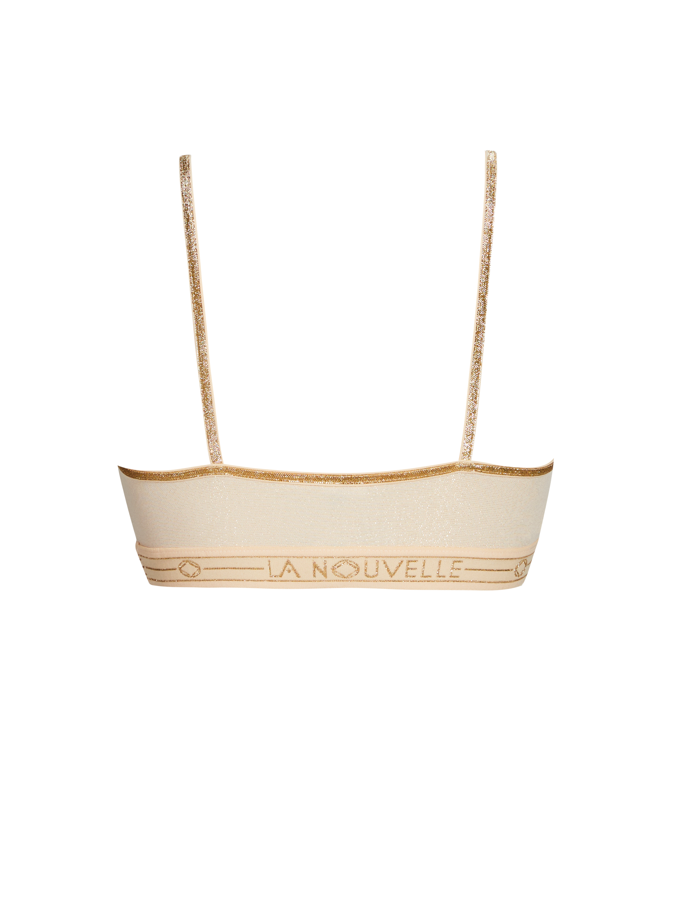 Brassière pailletée  LA NOUVELLE Rose