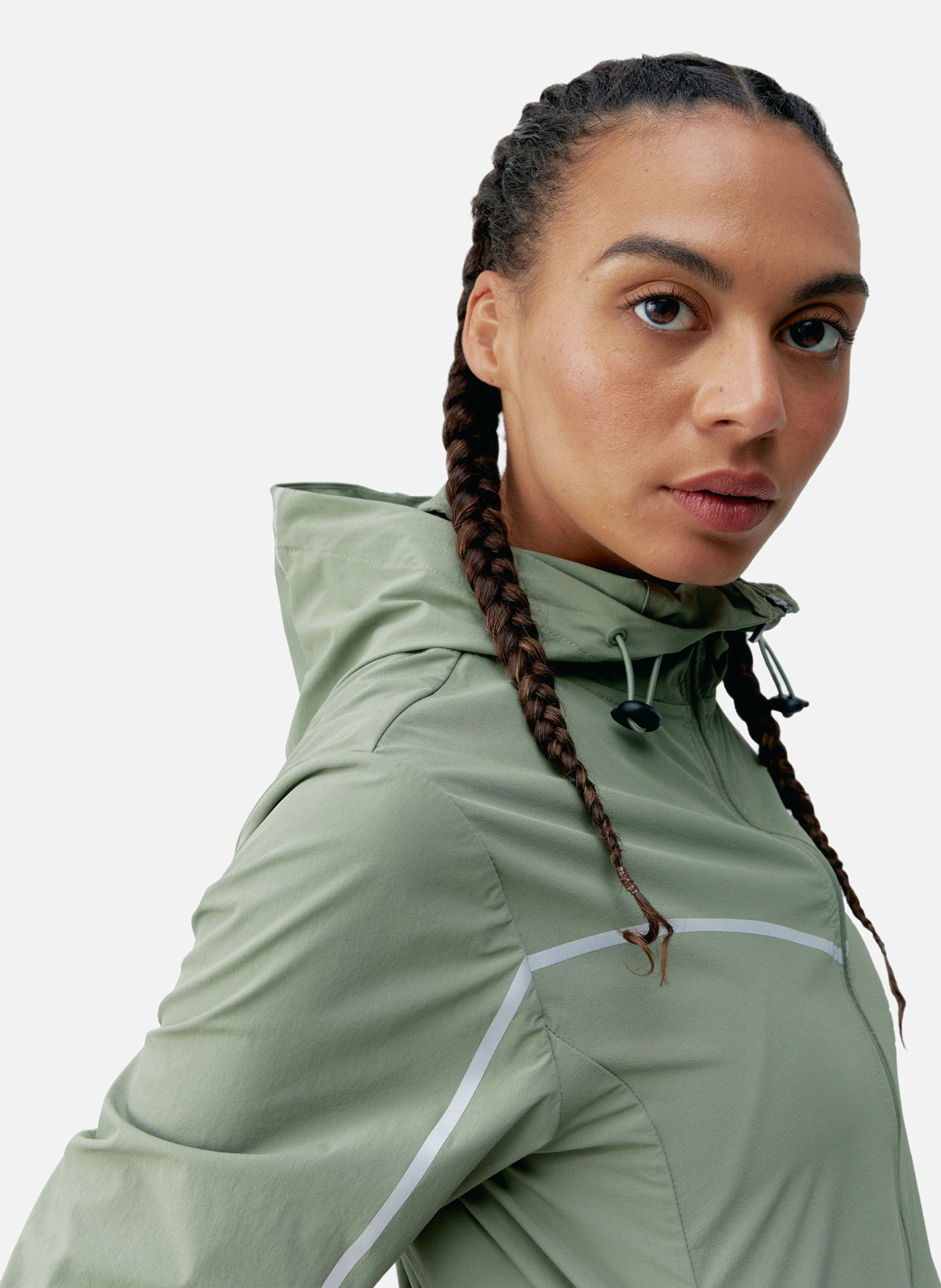 Veste de sport zippée performance athleisure ulani BORN LIVING YOGA Vert