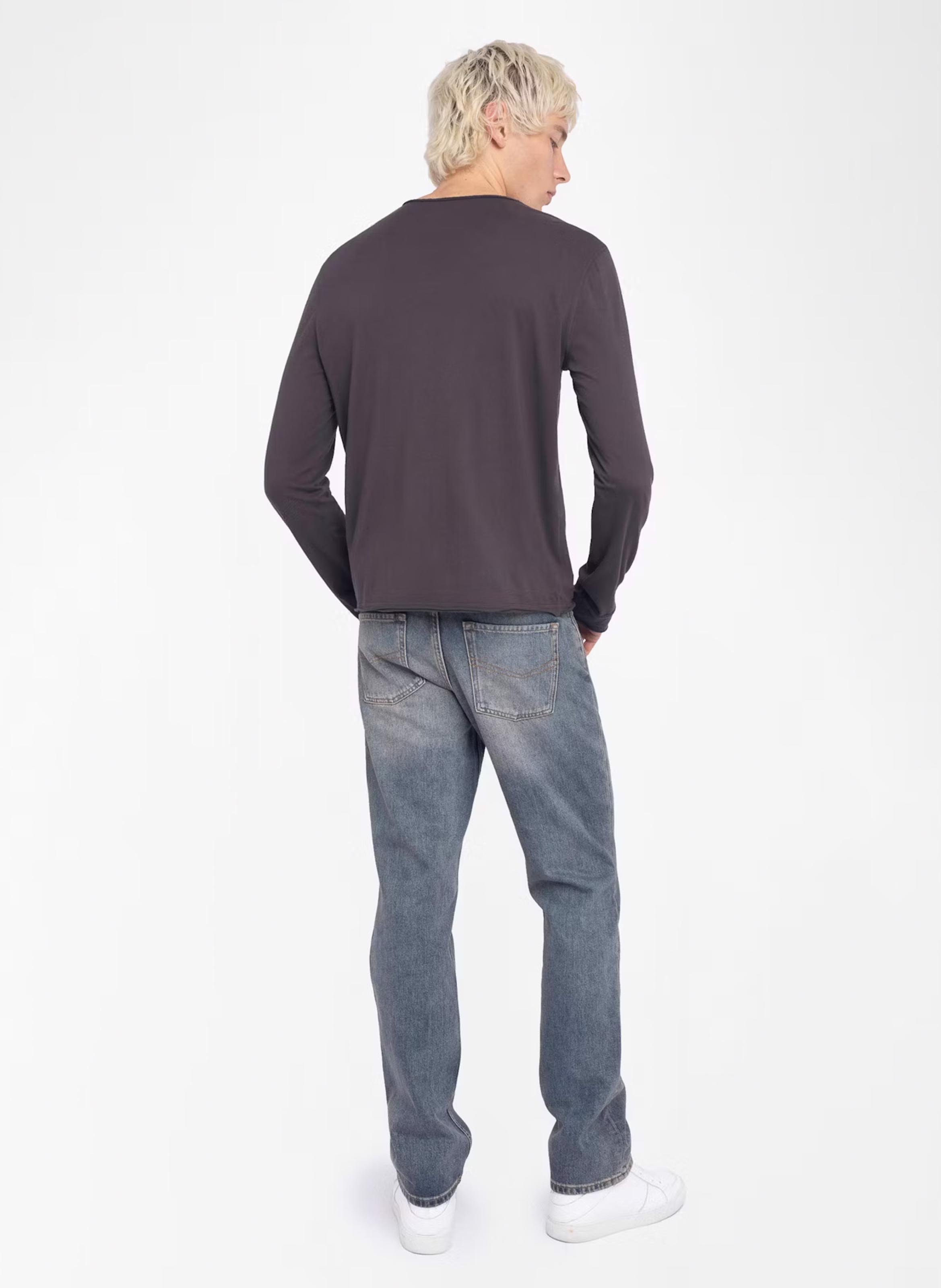 Tee-shirt droit en coton monastir ZADIG&VOLTAIRE Marron