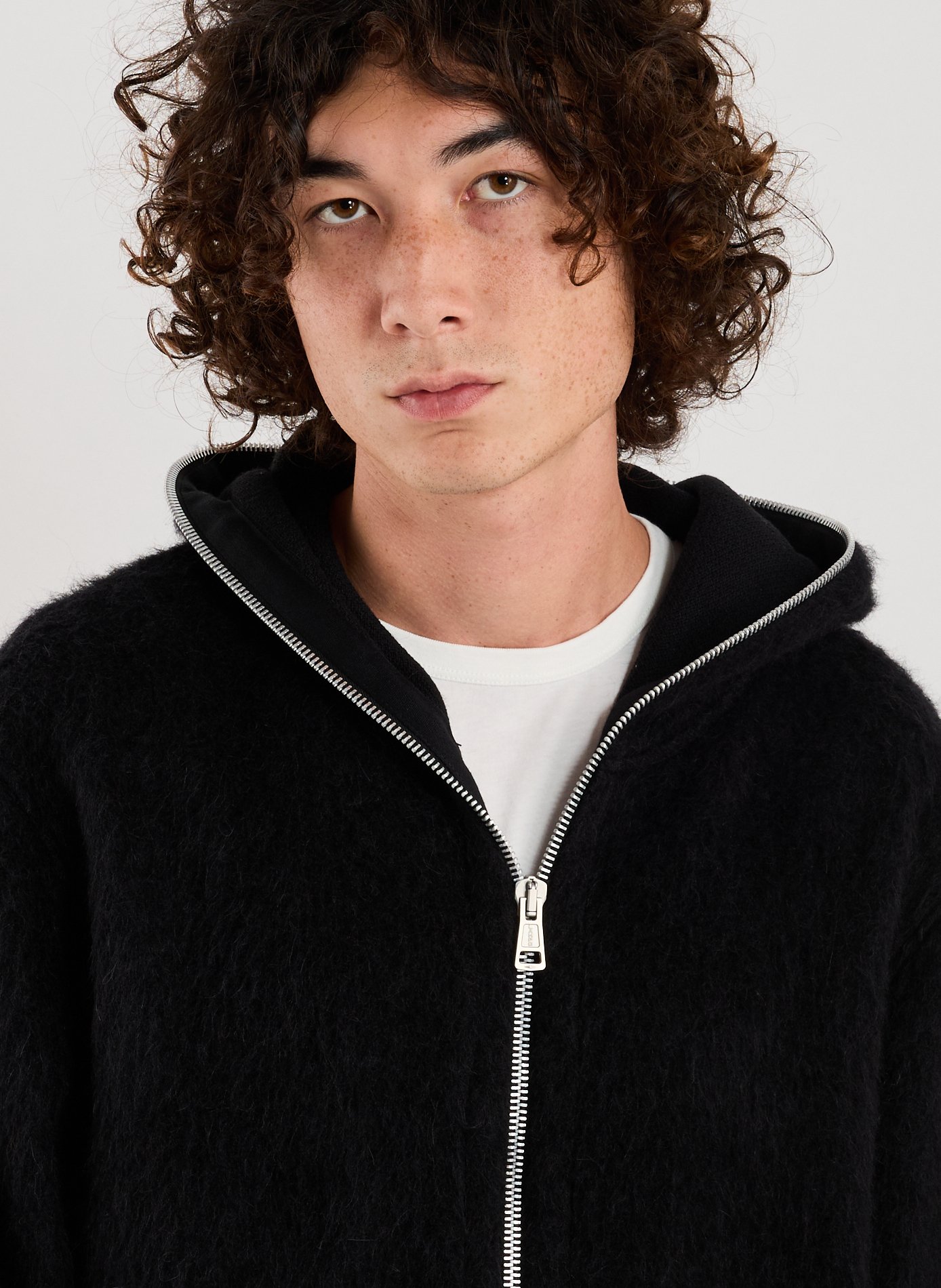 Hoodie à capuche en laine  OUR LEGACY Noir