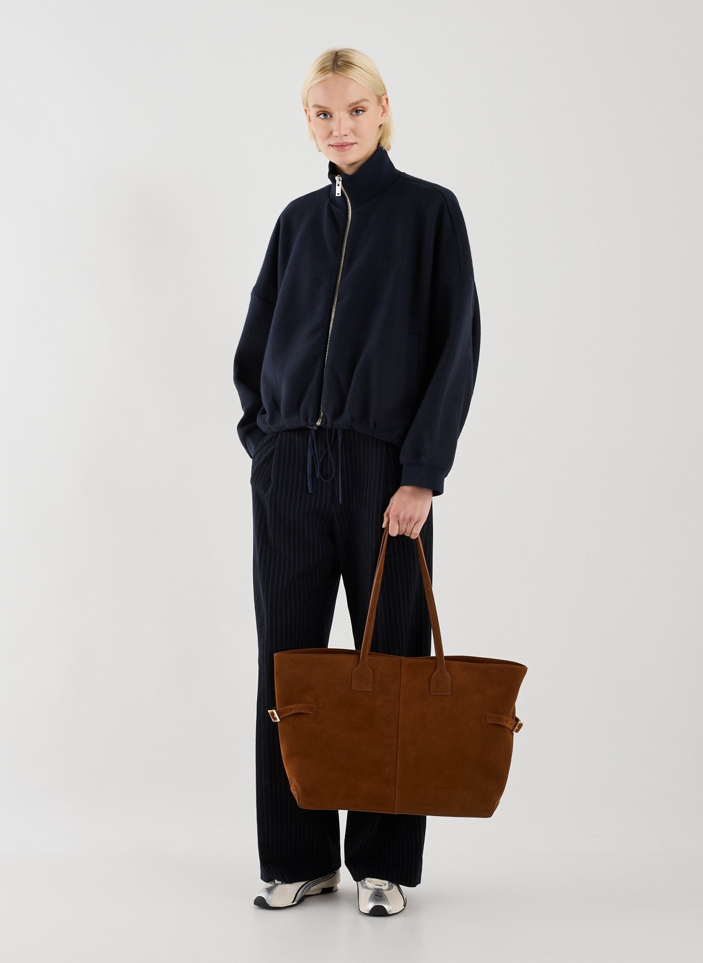 Blouson uni  BELLEROSE Bleu