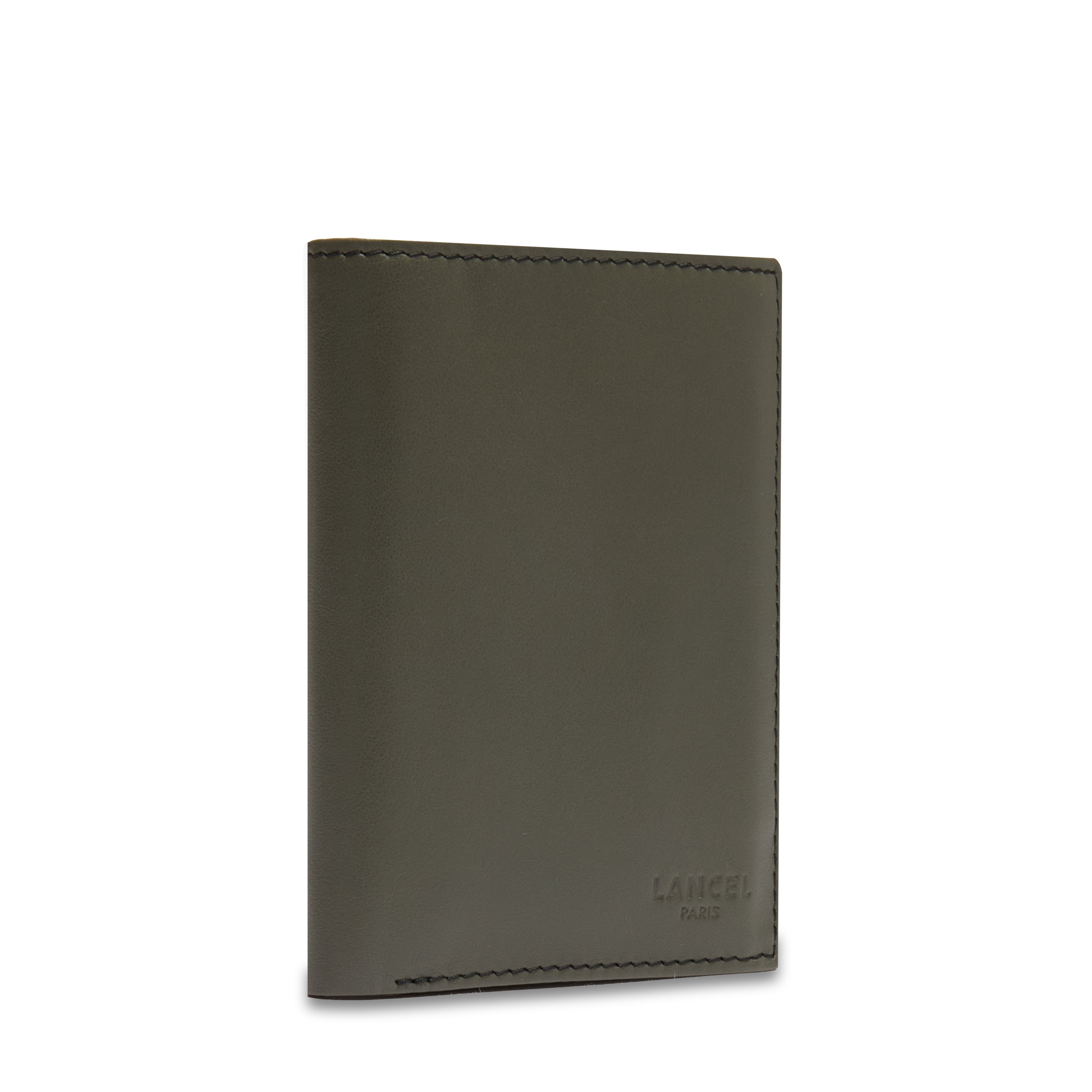 Portefeuille européen léon de lancel en cuir LANCEL Noir