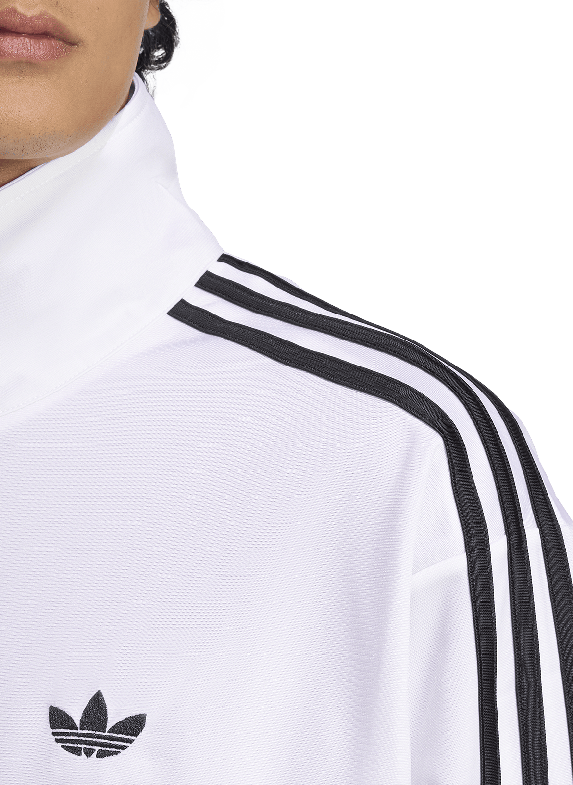 Veste Firebird à col montant ADIDAS White