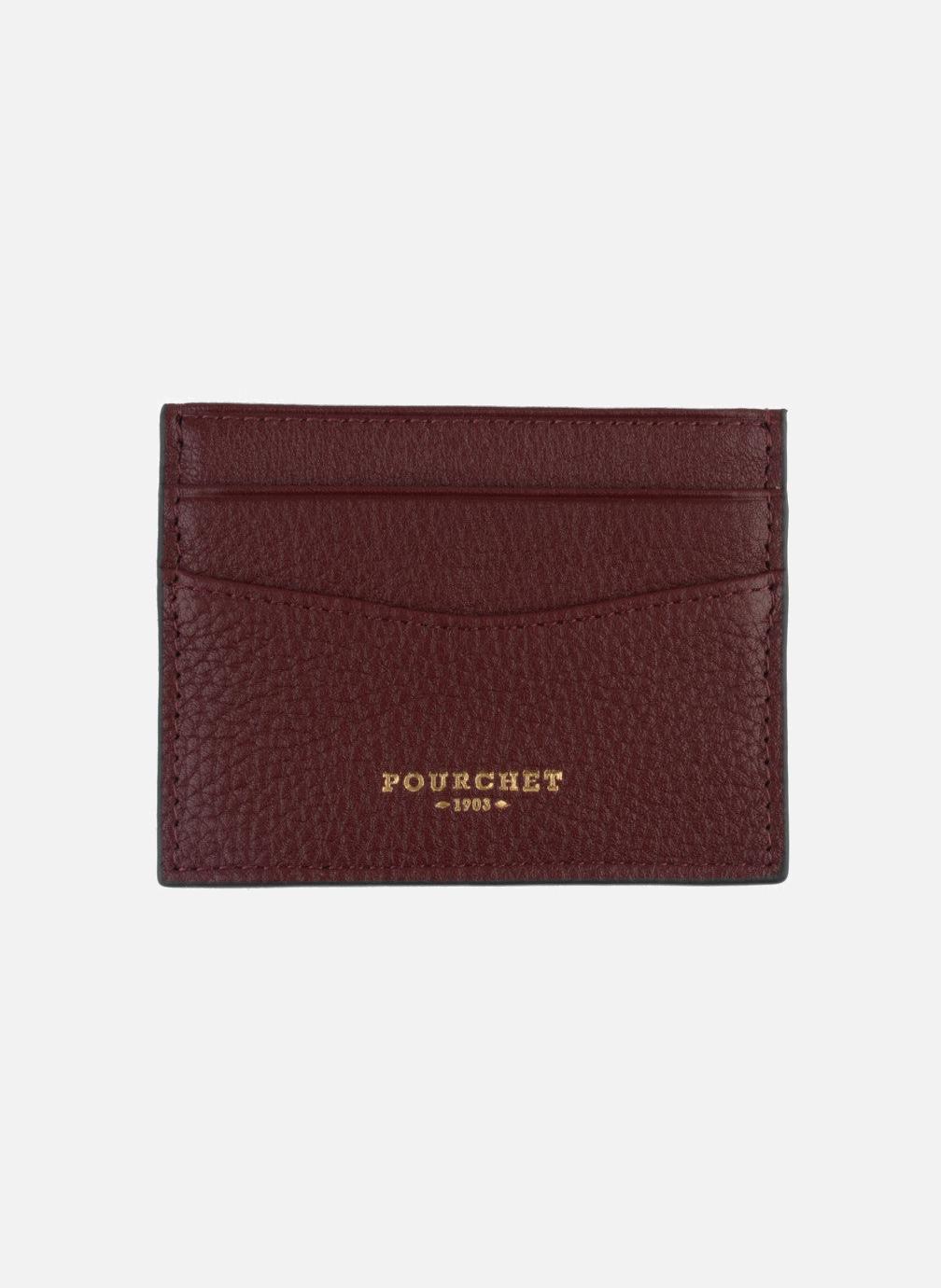 Club - porte-cartes POURCHET Rouge