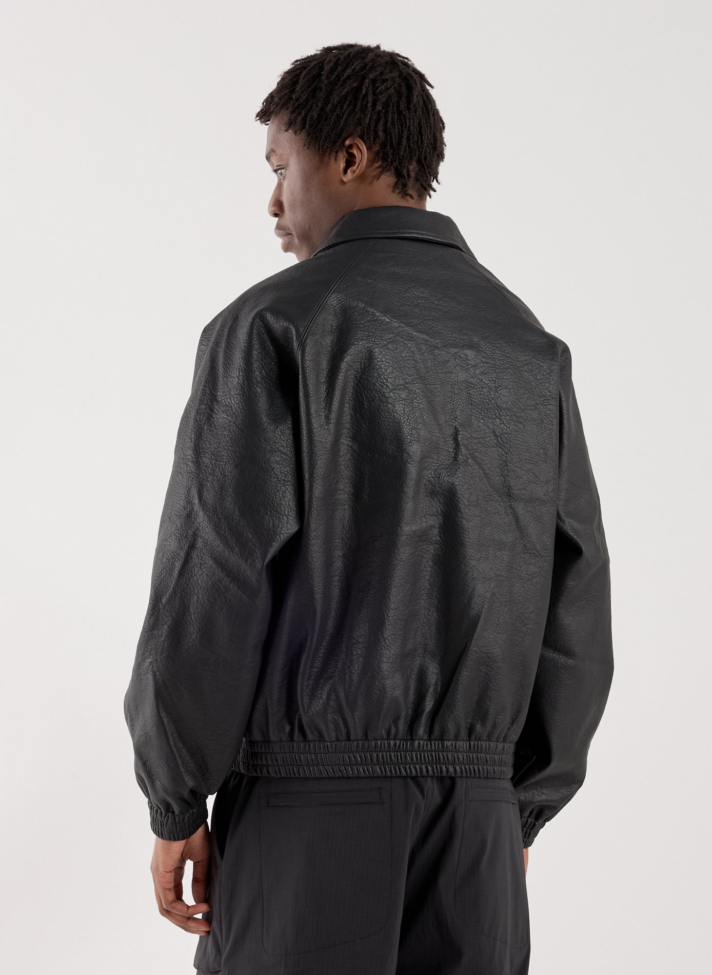 Oversized jacket with a classic collar ARTE ANTWERP Black