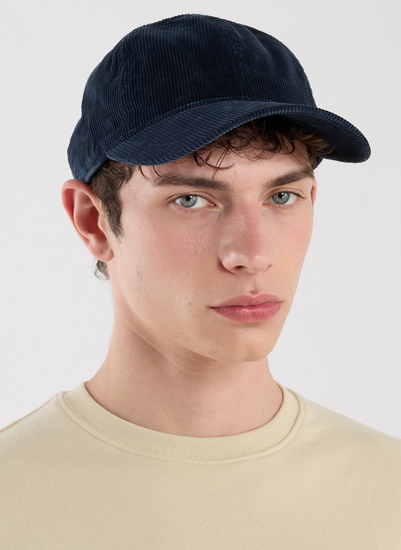 Cotton cap WOOLRICH Blue