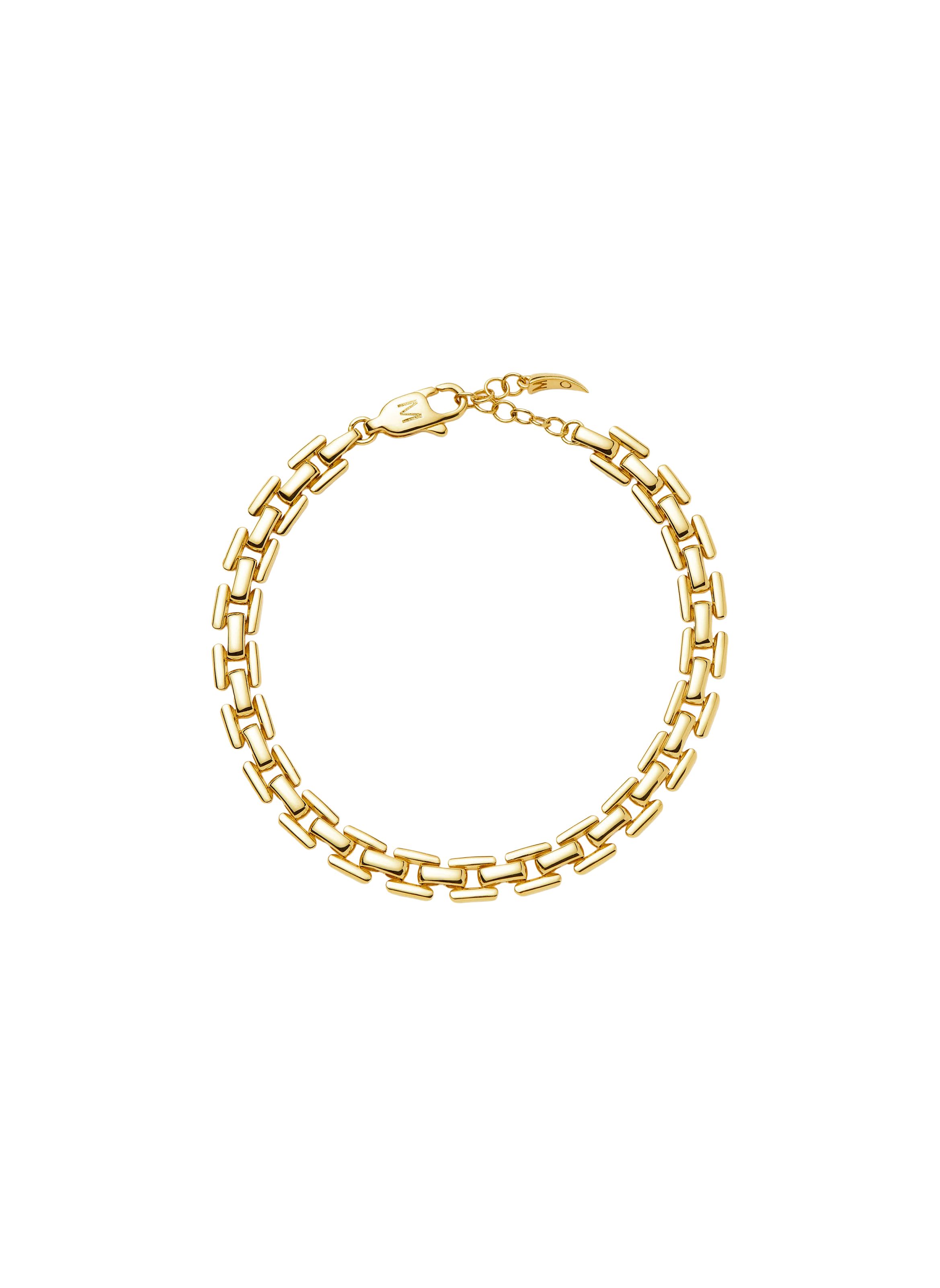 Bracelet en laiton et plaqué or MISSOMA Doré