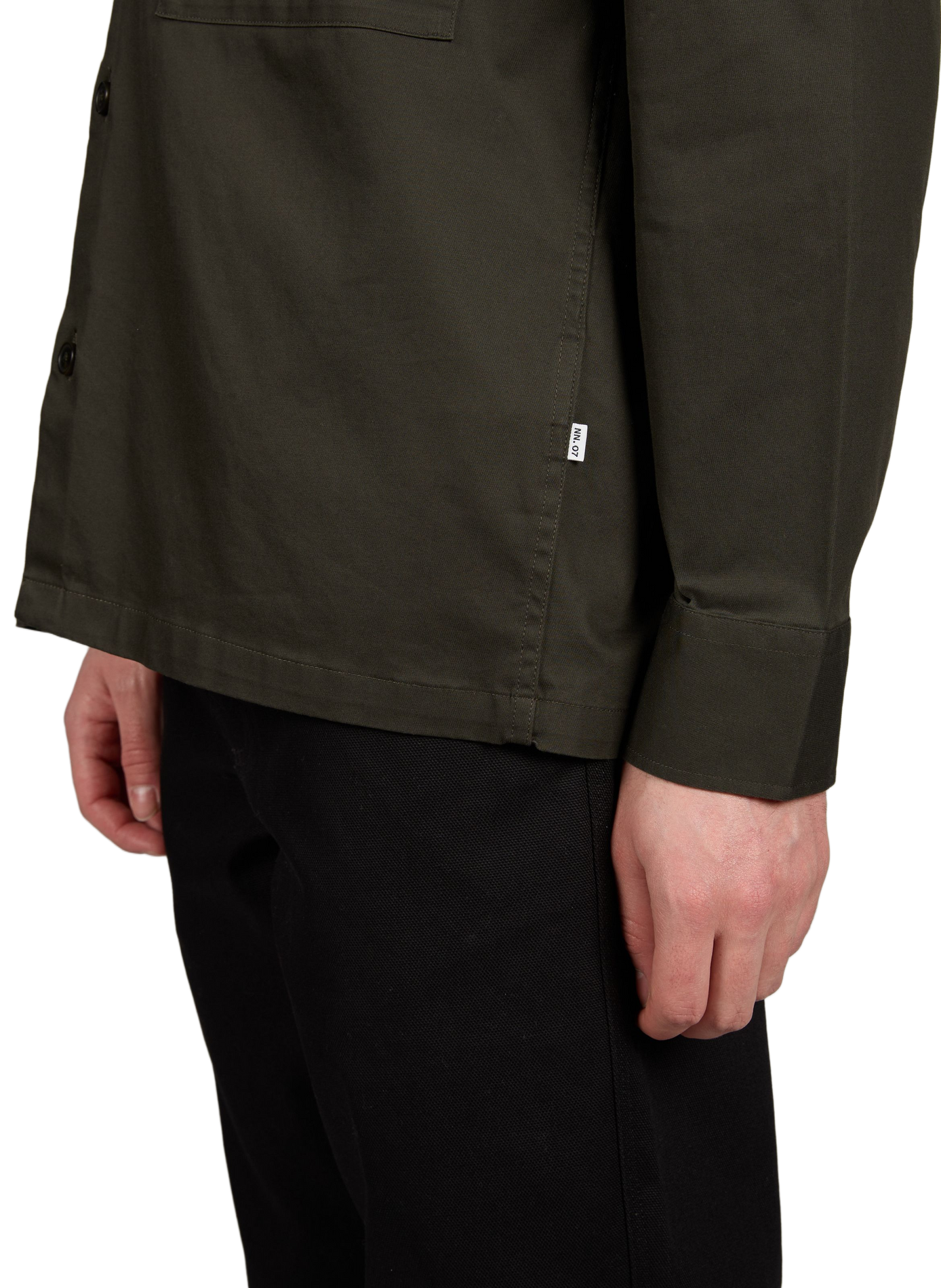 Freddy organic cotton blend shirt NN.07 Khaki