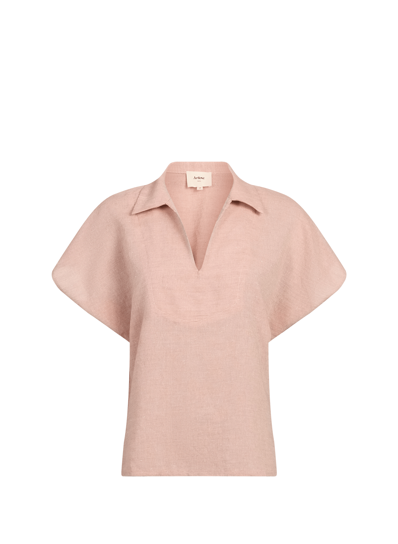 Blouse Cassara en coton mélangé ARTLOVE Rose