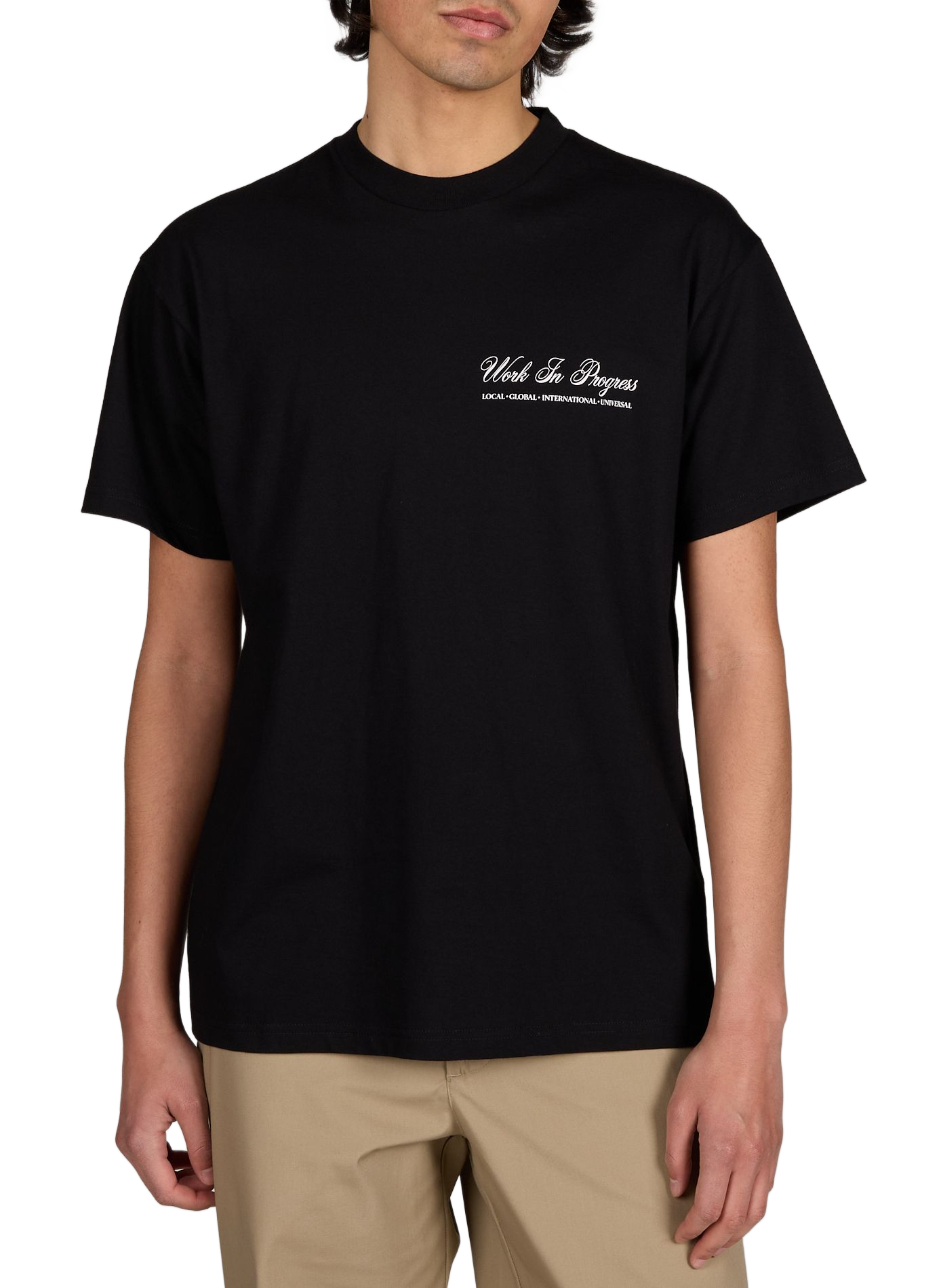 Cotton round-neck T-shirt CARHARTT WIP Black