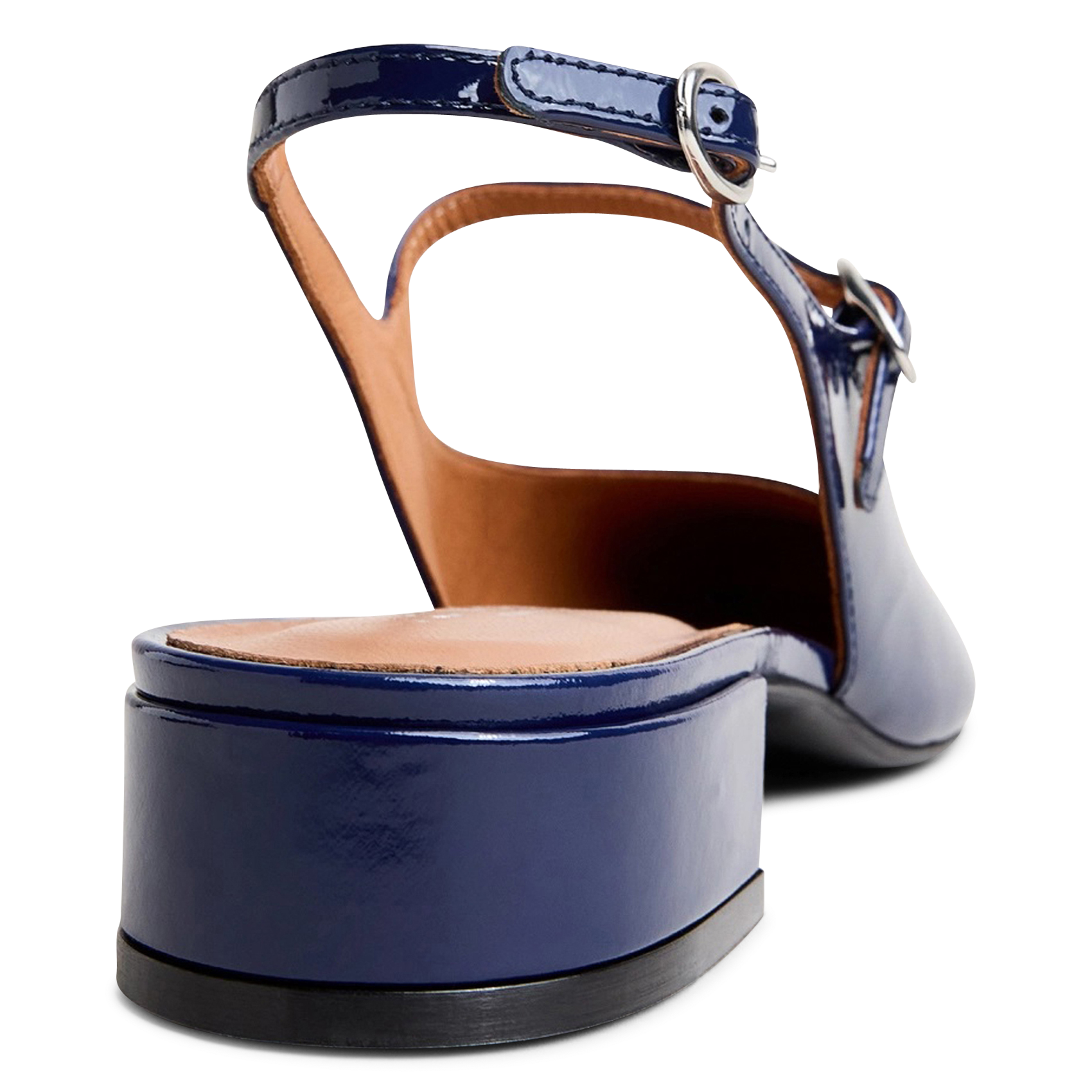 Babies en cuir davo JONAK Bleu