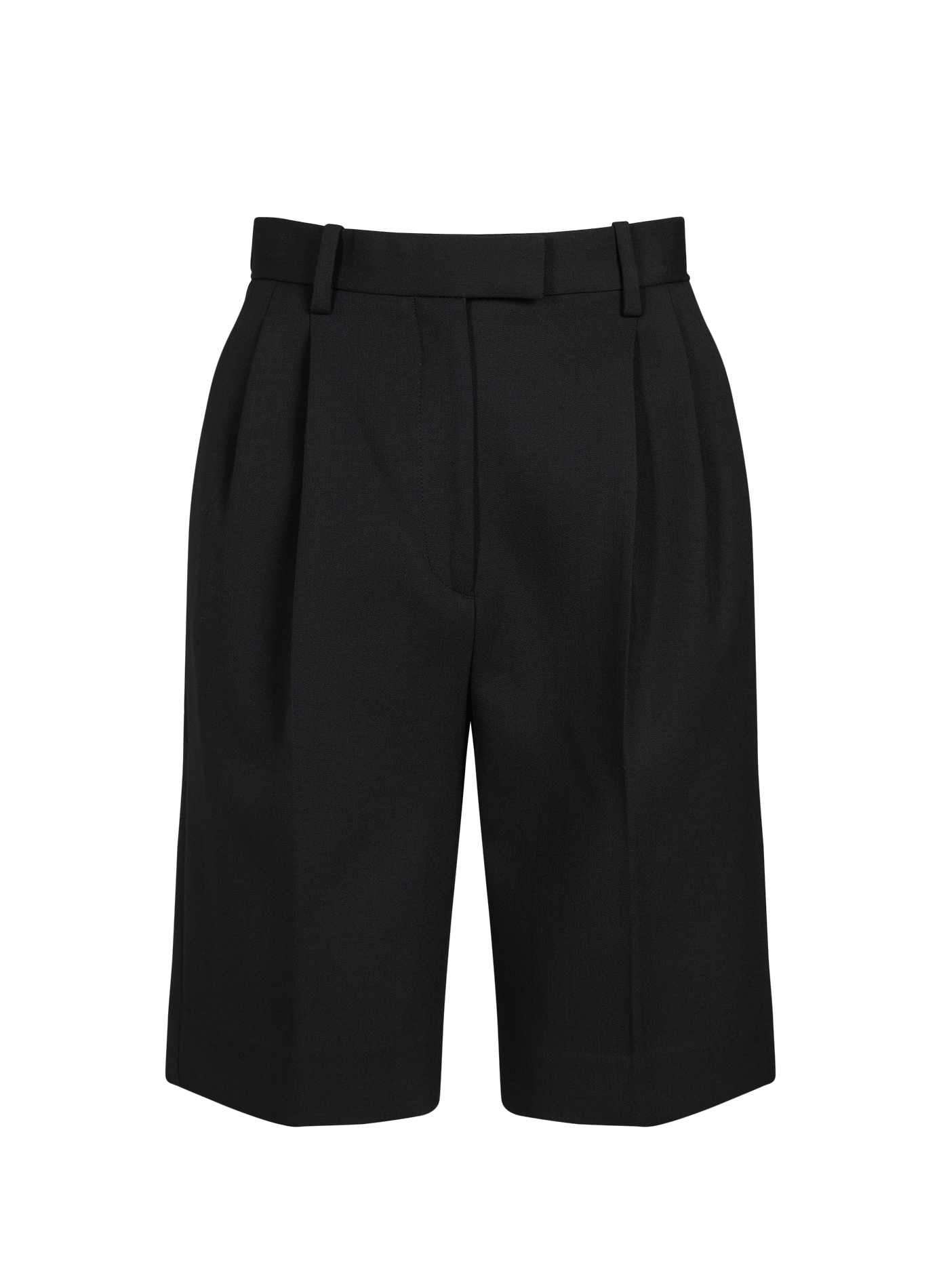 Short Bruna plissé à taille haute ALMADA Noir