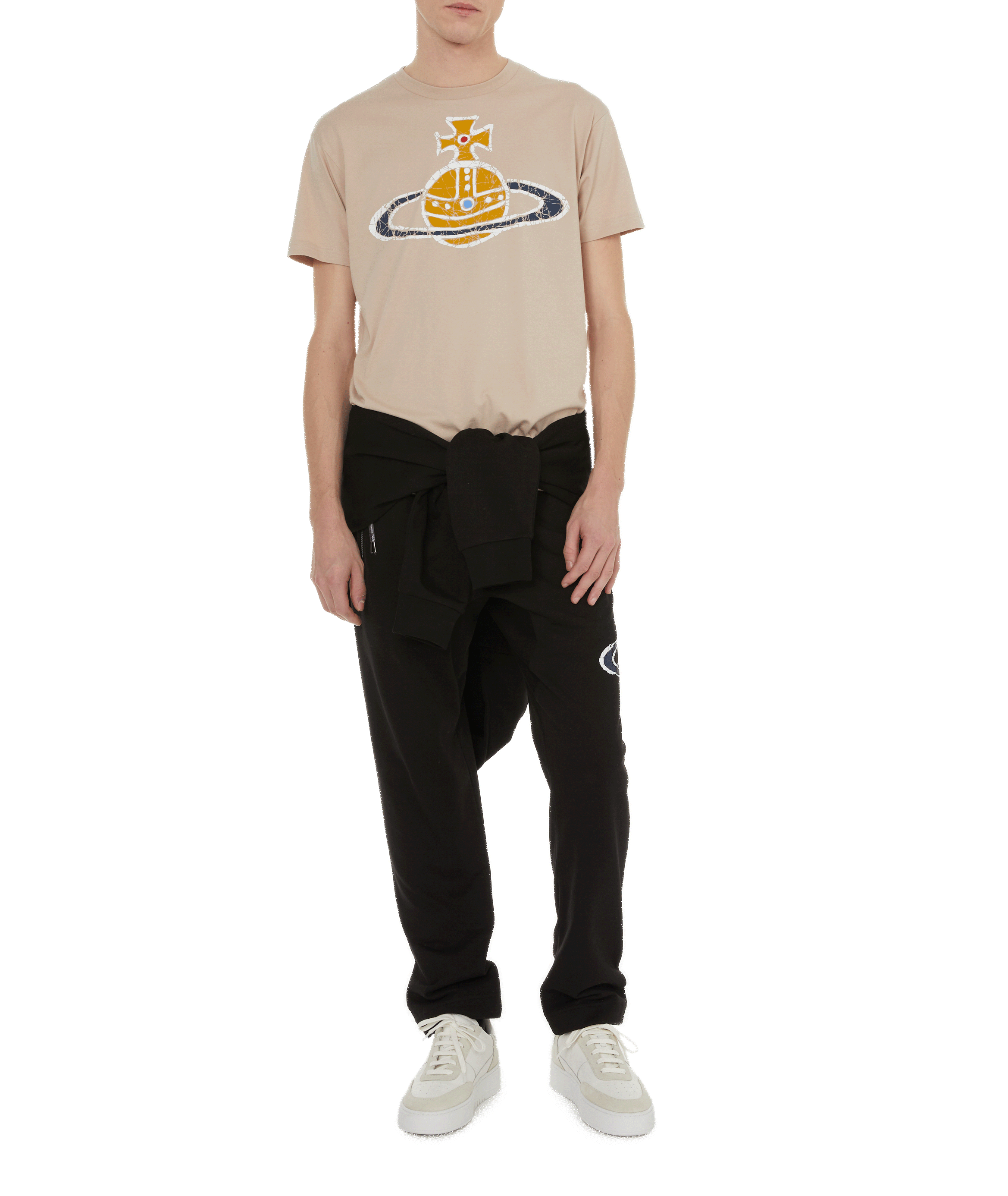 Cotton logo T-shirt  VIVIENNE WESTWOOD Grey