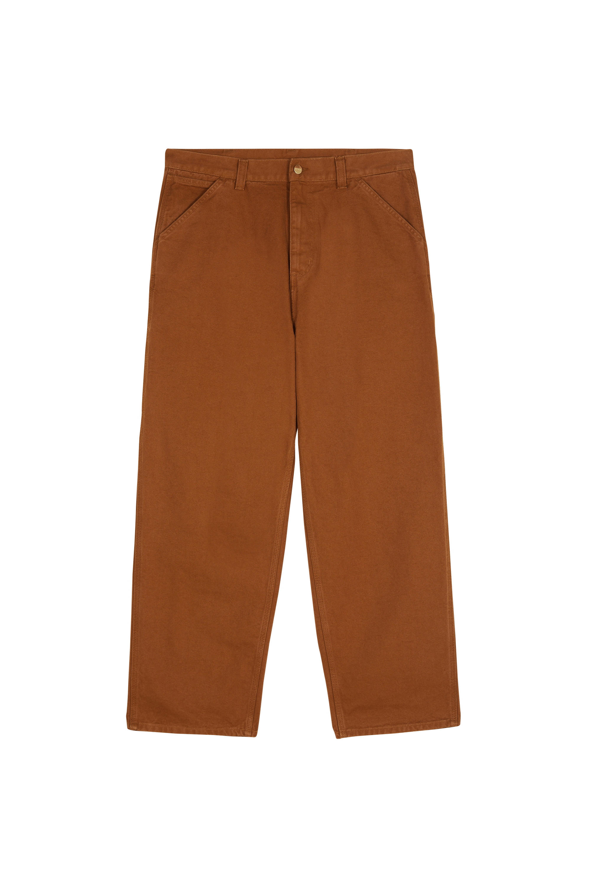 Pantalon og single knee pant CARHARTT WIP Marron