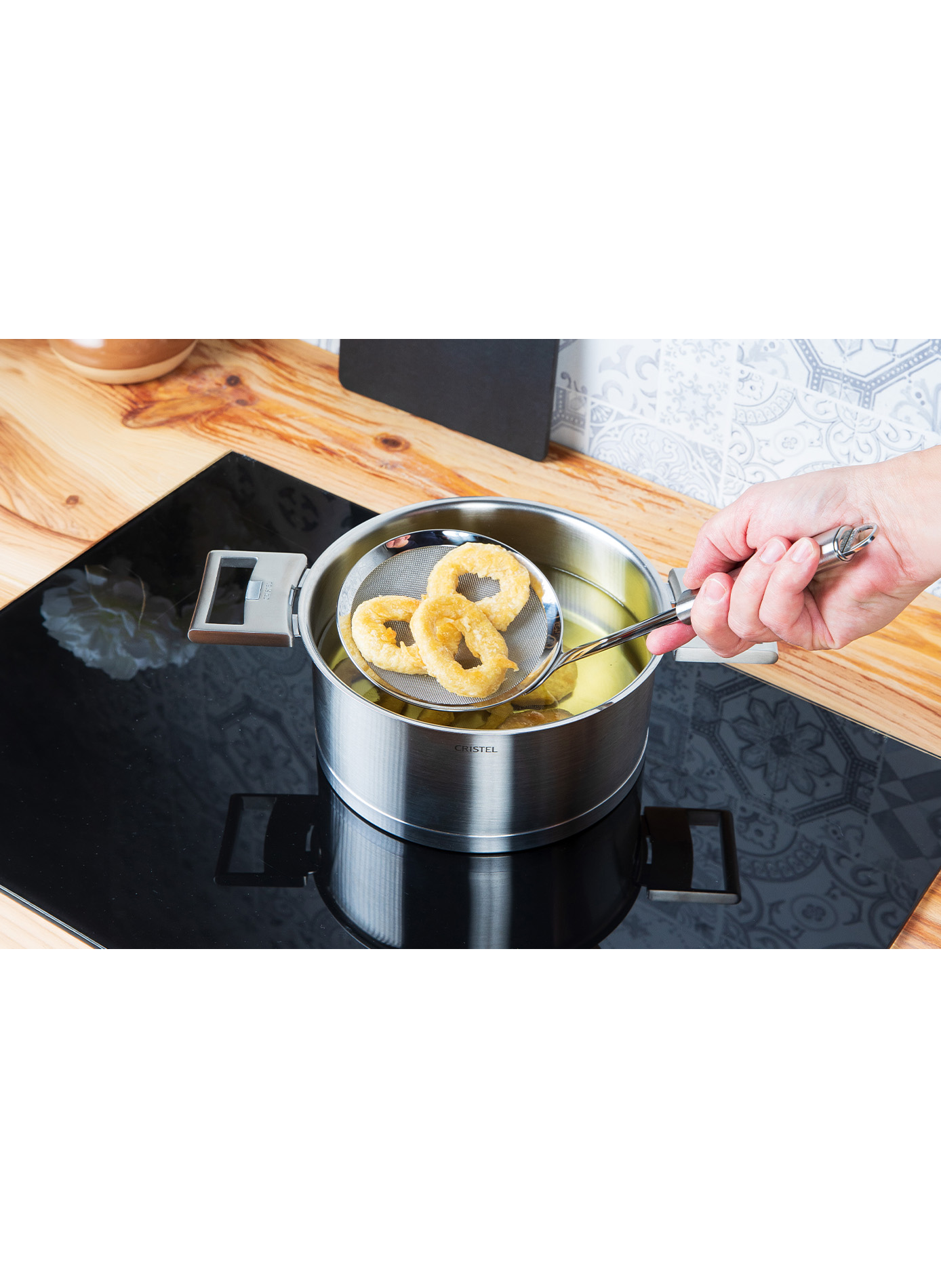 Passette Poc en inox CRISTEL Gris