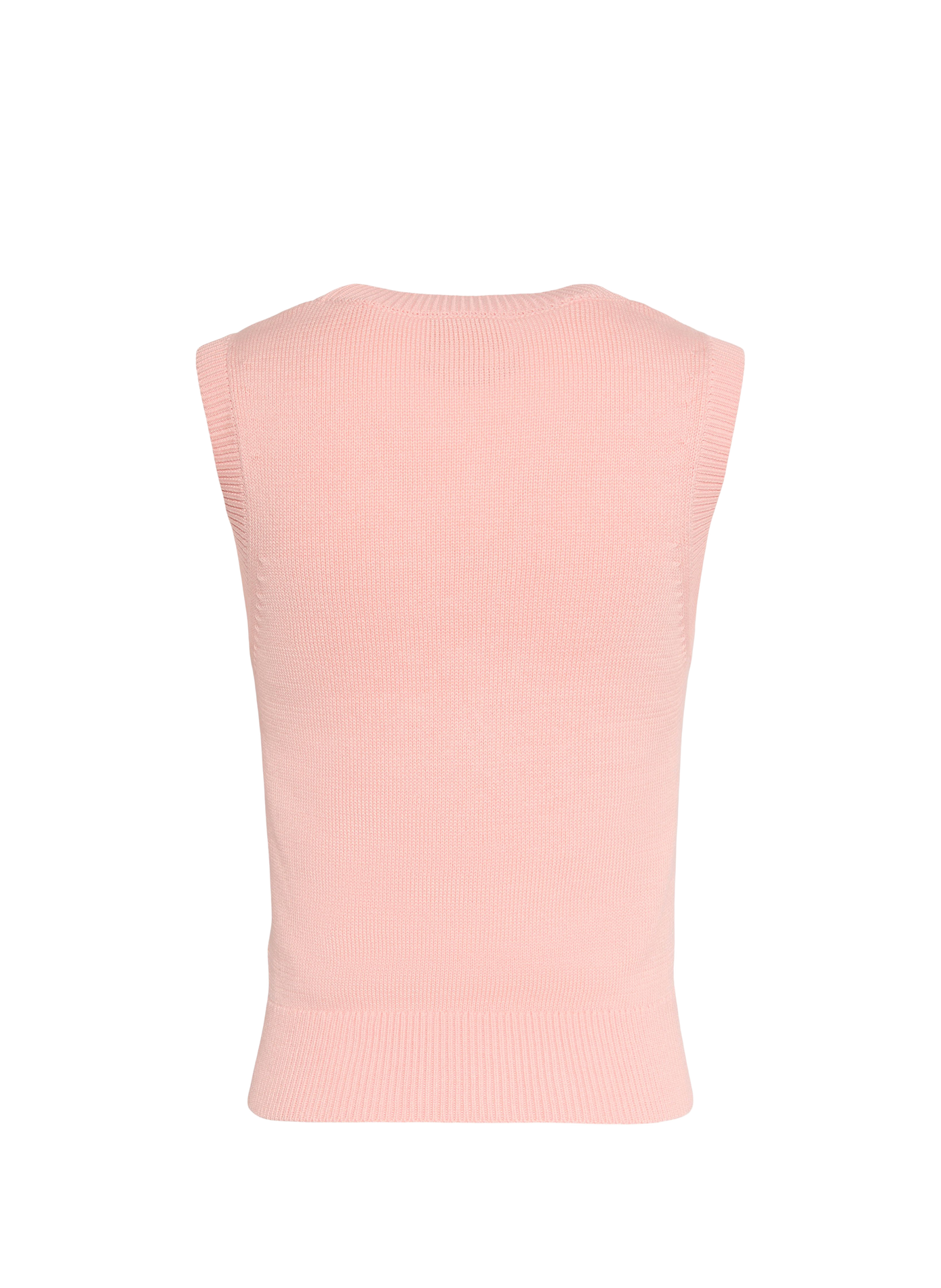 Débardeur en maille en coton CALVIN KLEIN Rose