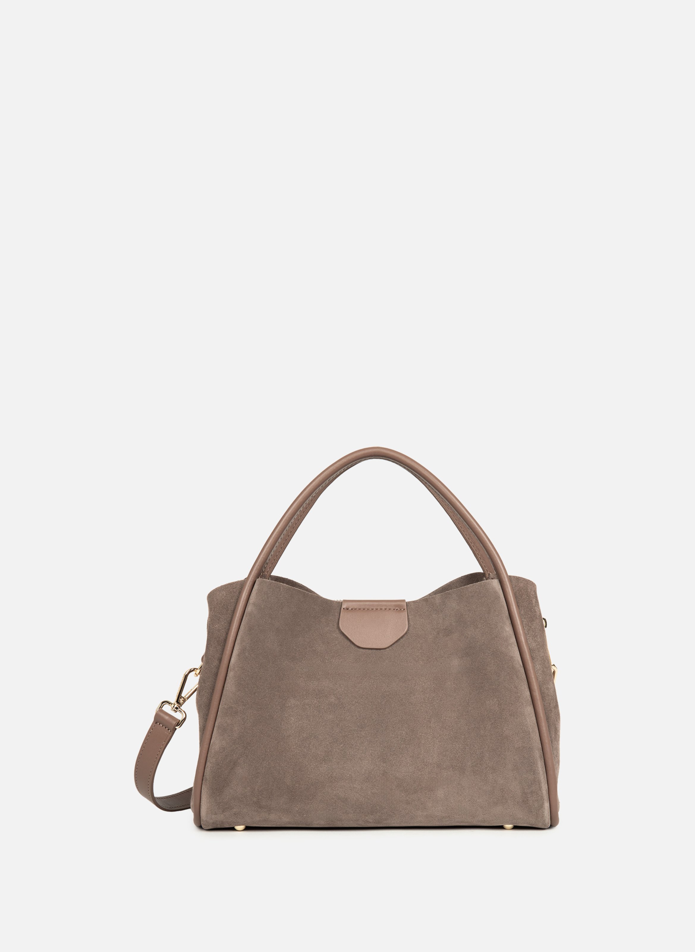 Sac à main - suède ida LANCASTER Marron
