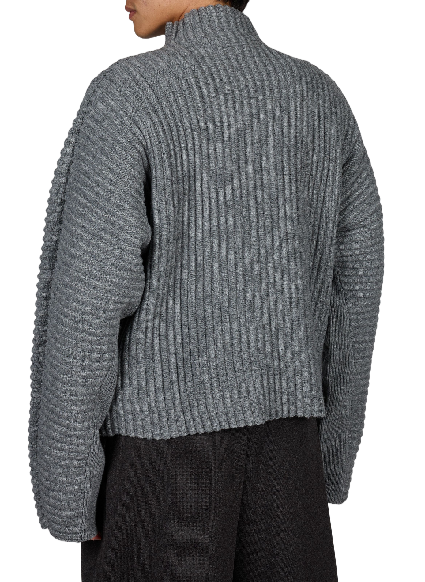 Oversized wool cardigan SEVENTH Grey