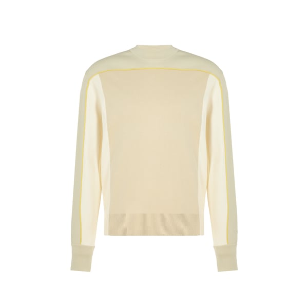 Pull col rond en coton