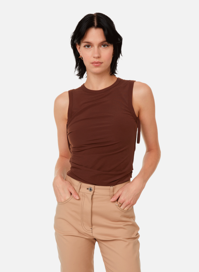 Ruched top with straps HELMUT LANG