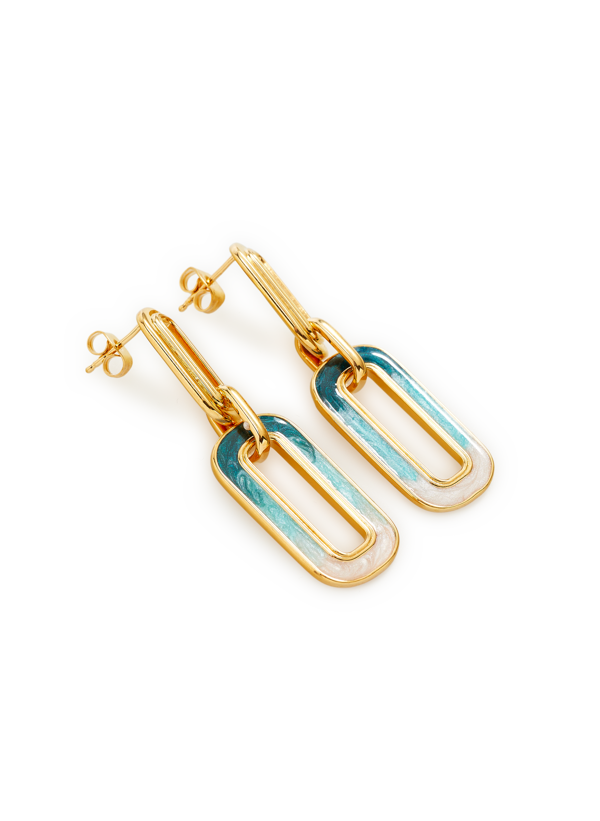 Boucles d'oreille Enamel