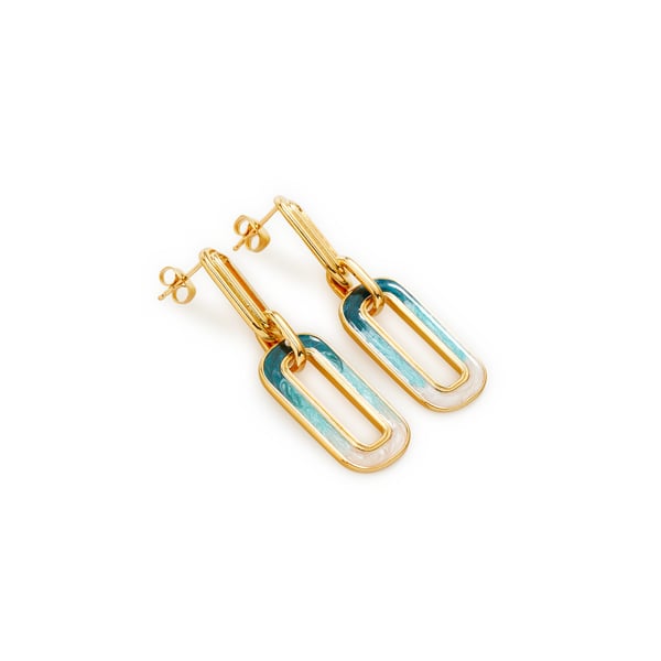 Boucles d'oreille Enamel