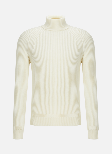 BeigeSLOWEAR virgin wool turtleneck sweater 