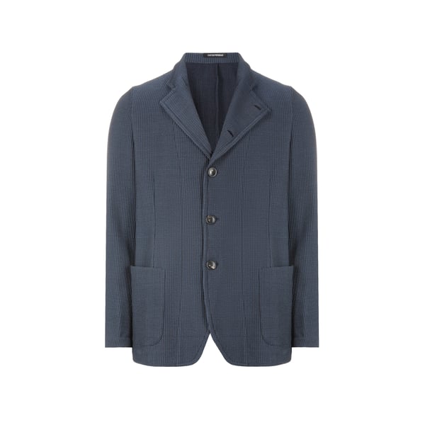 Blazer à col officier