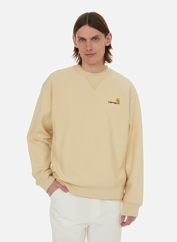 CARHARTT WIP Sweatshirt en coton Jaune