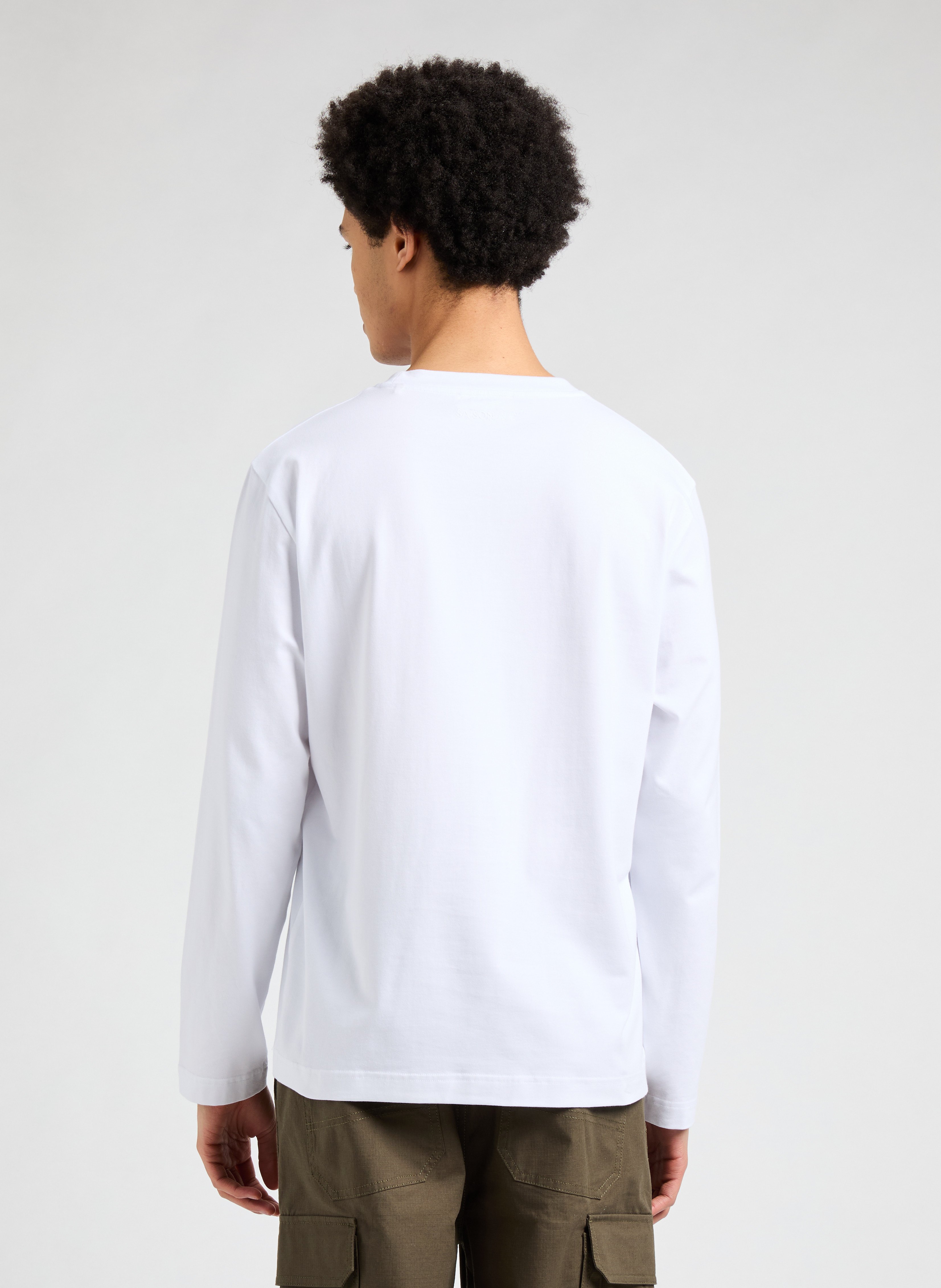 Long-sleeved T-shirt SAISON 1865 White