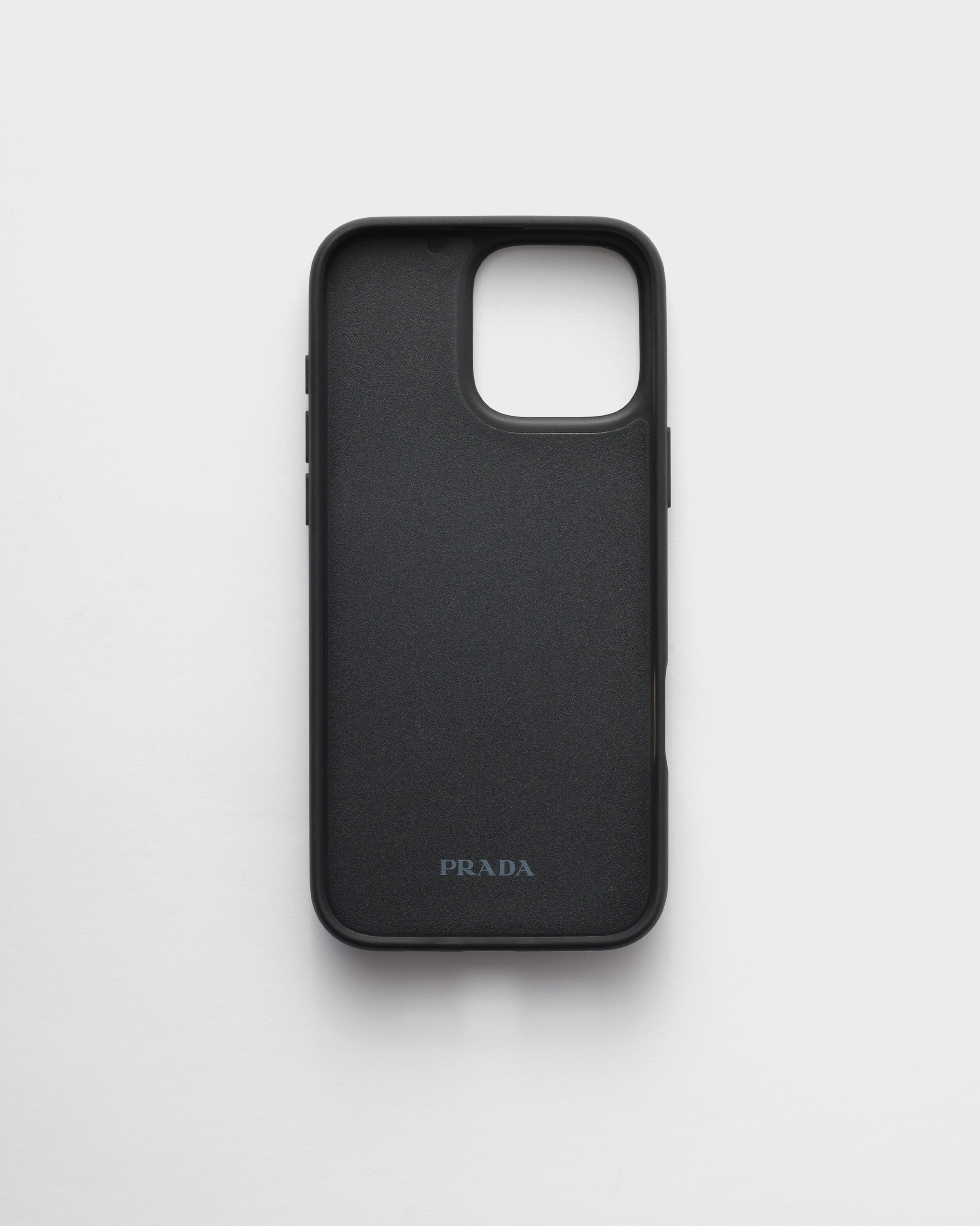 Coque pour iphone 16 pro max en cuir saffiano PRADA 