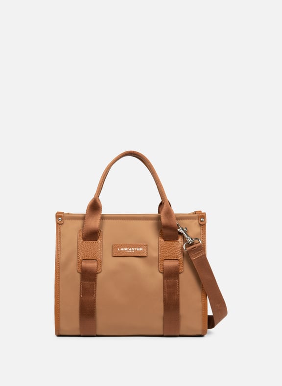 Petit sac à main - basic faculty Marron by LANCASTER LANCASTER Petit sac à main - basic faculty Marron