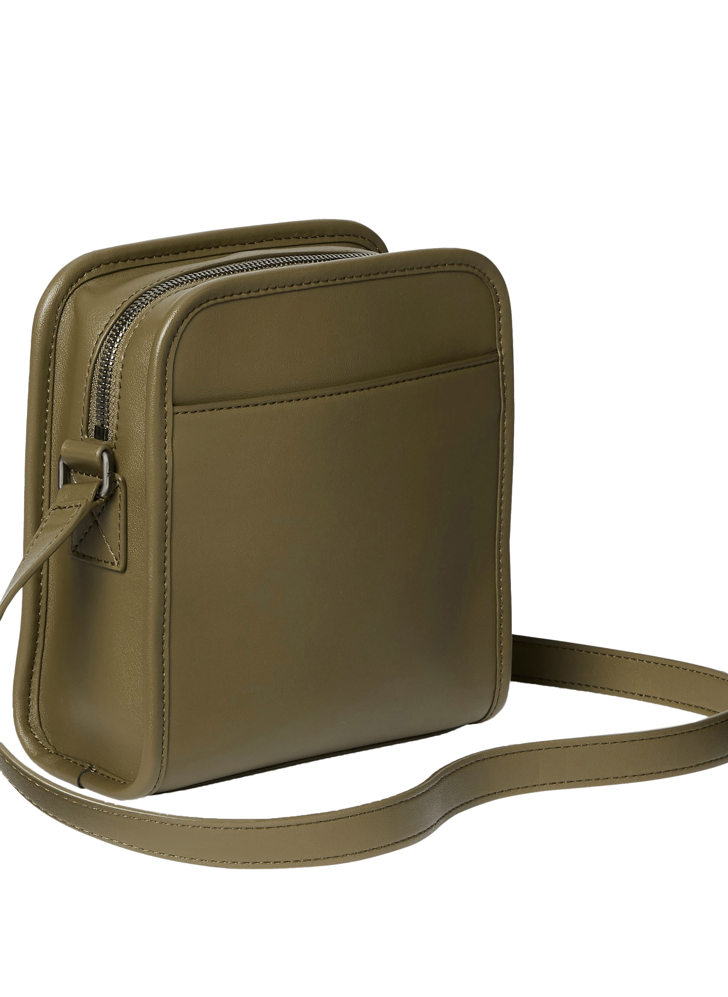 Sac à bandoulière logo en relief CALVIN KLEIN Marron