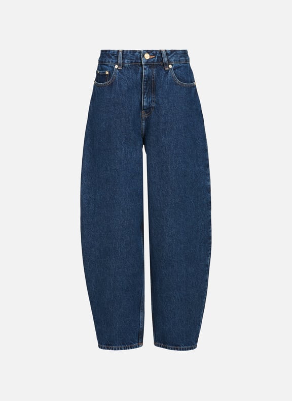 Jean mom oversize Bleu by GANNI GANNI Jean mom oversize Bleu