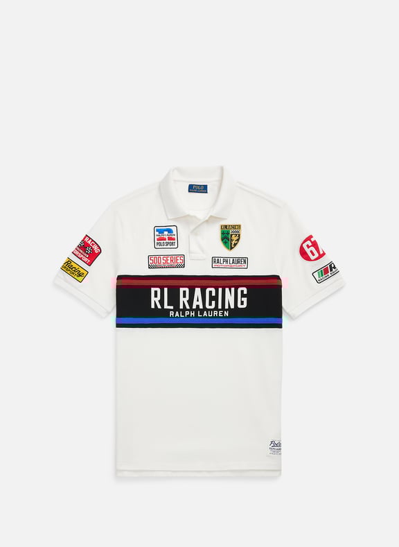 Polo with cotton patches White by POLO RALPH LAUREN POLO RALPH LAUREN Polo with cotton patches White