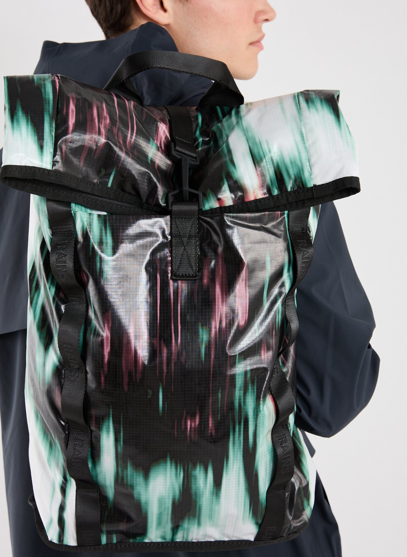 Sac à dos Sibu Rolltop Rucksack RAINS Multicolore