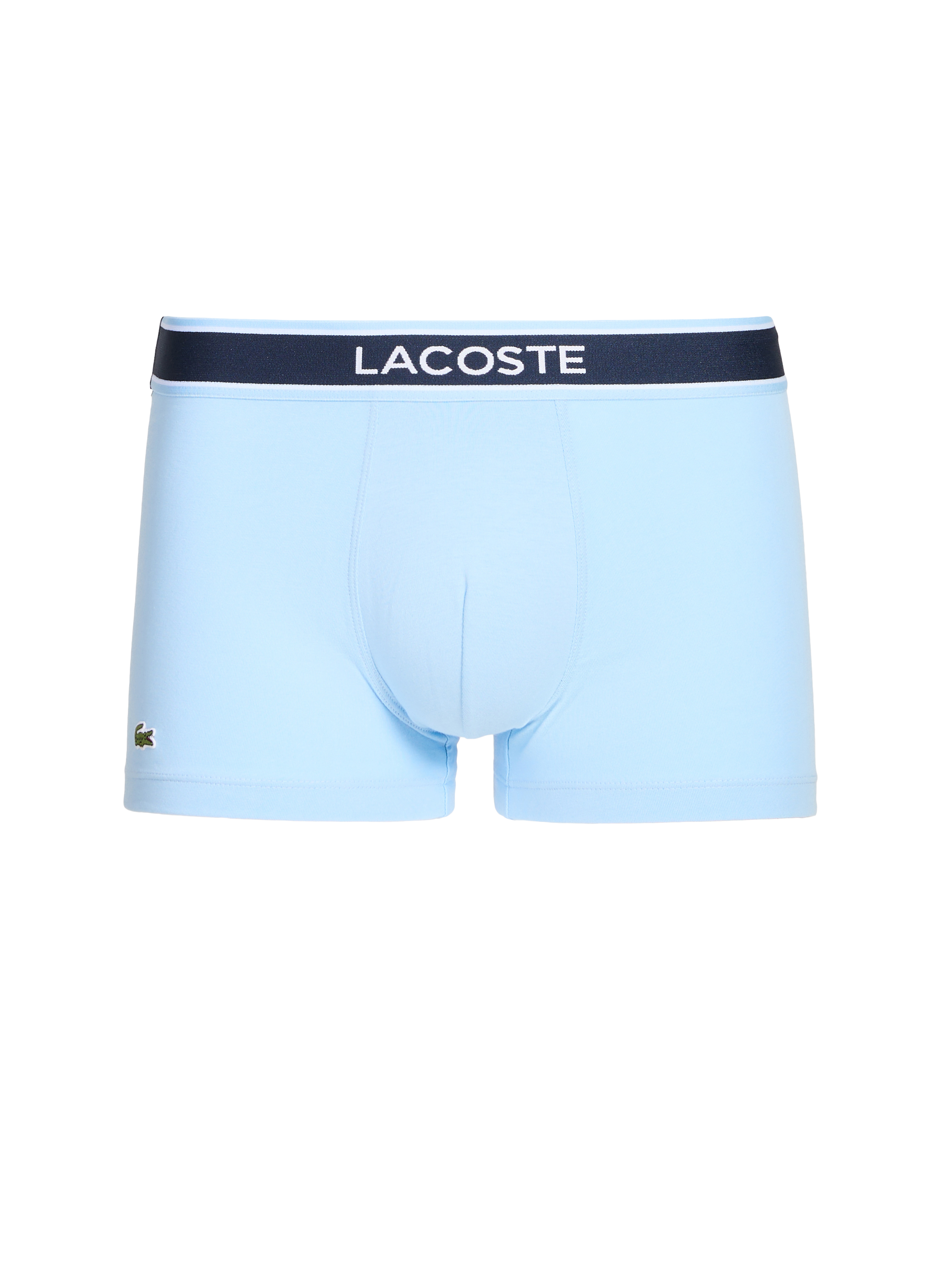 Lot de 3 boxers en coton mélangé LACOSTE Multicolore