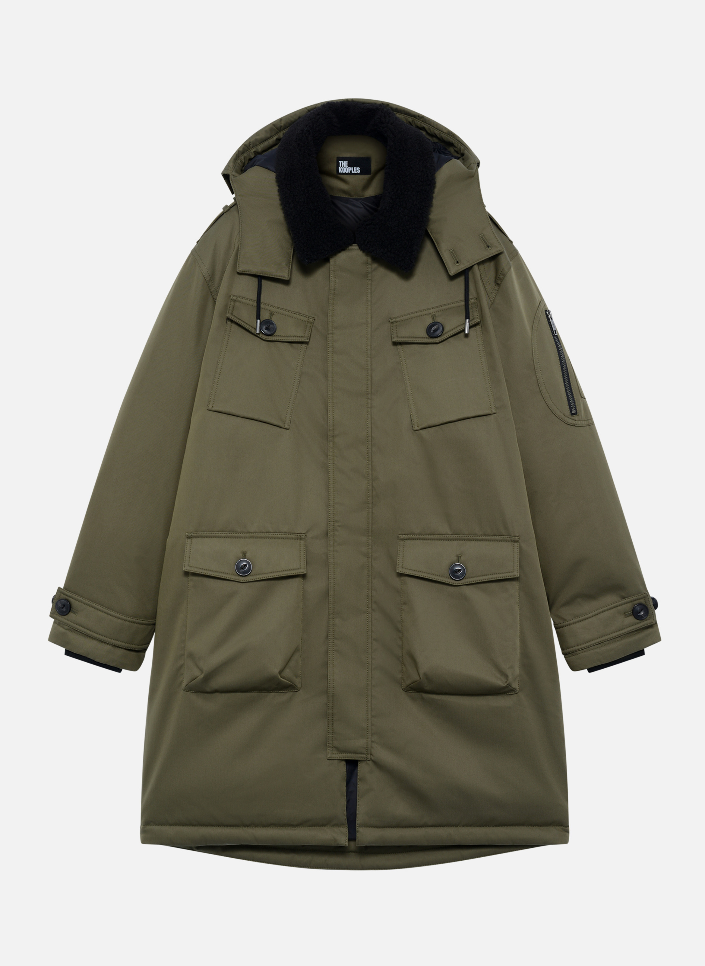 Parka avec col sherpa THE KOOPLES Vert