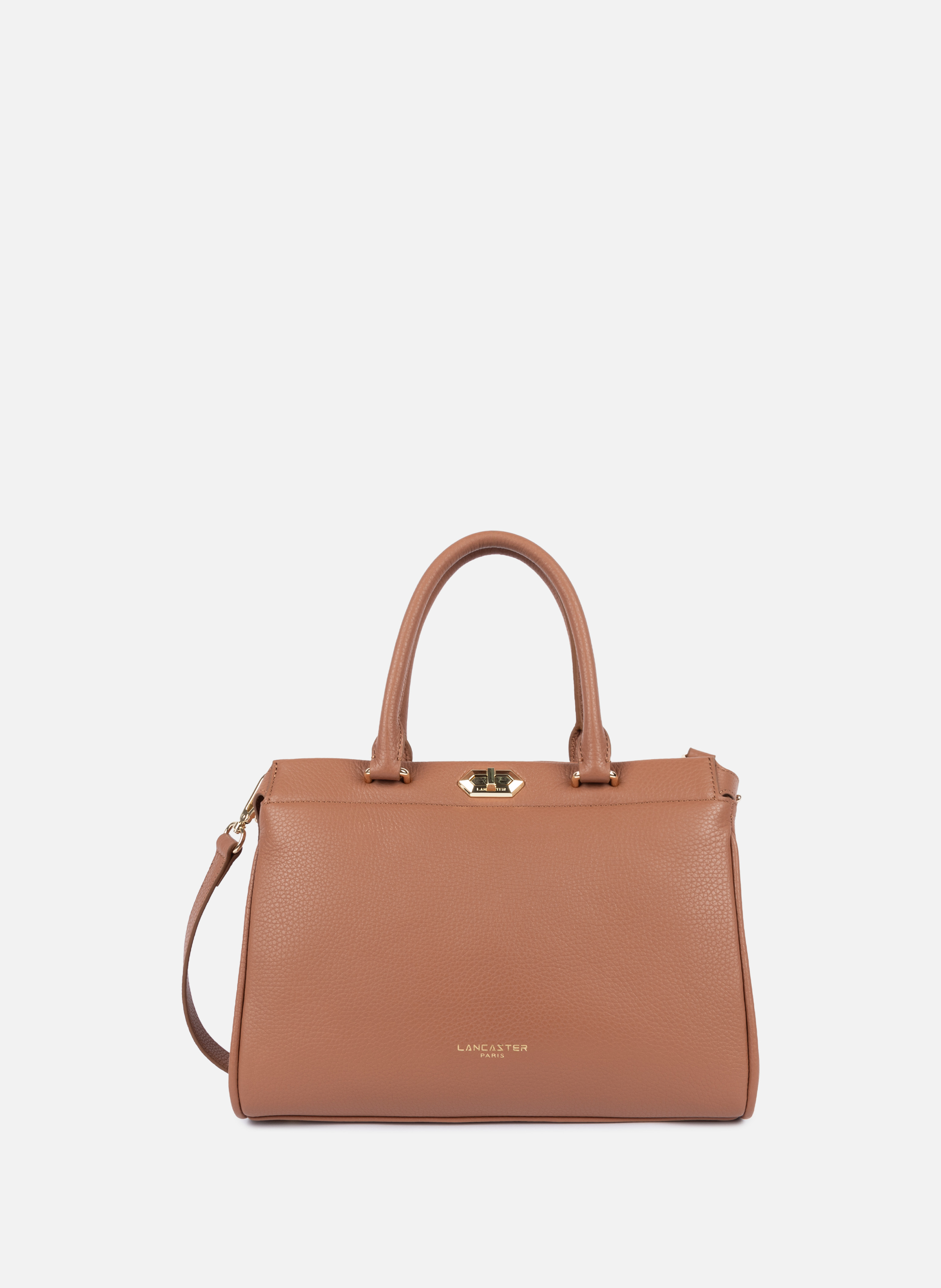 LANCASTER Sac cabas main - mademoiselle romy Marron