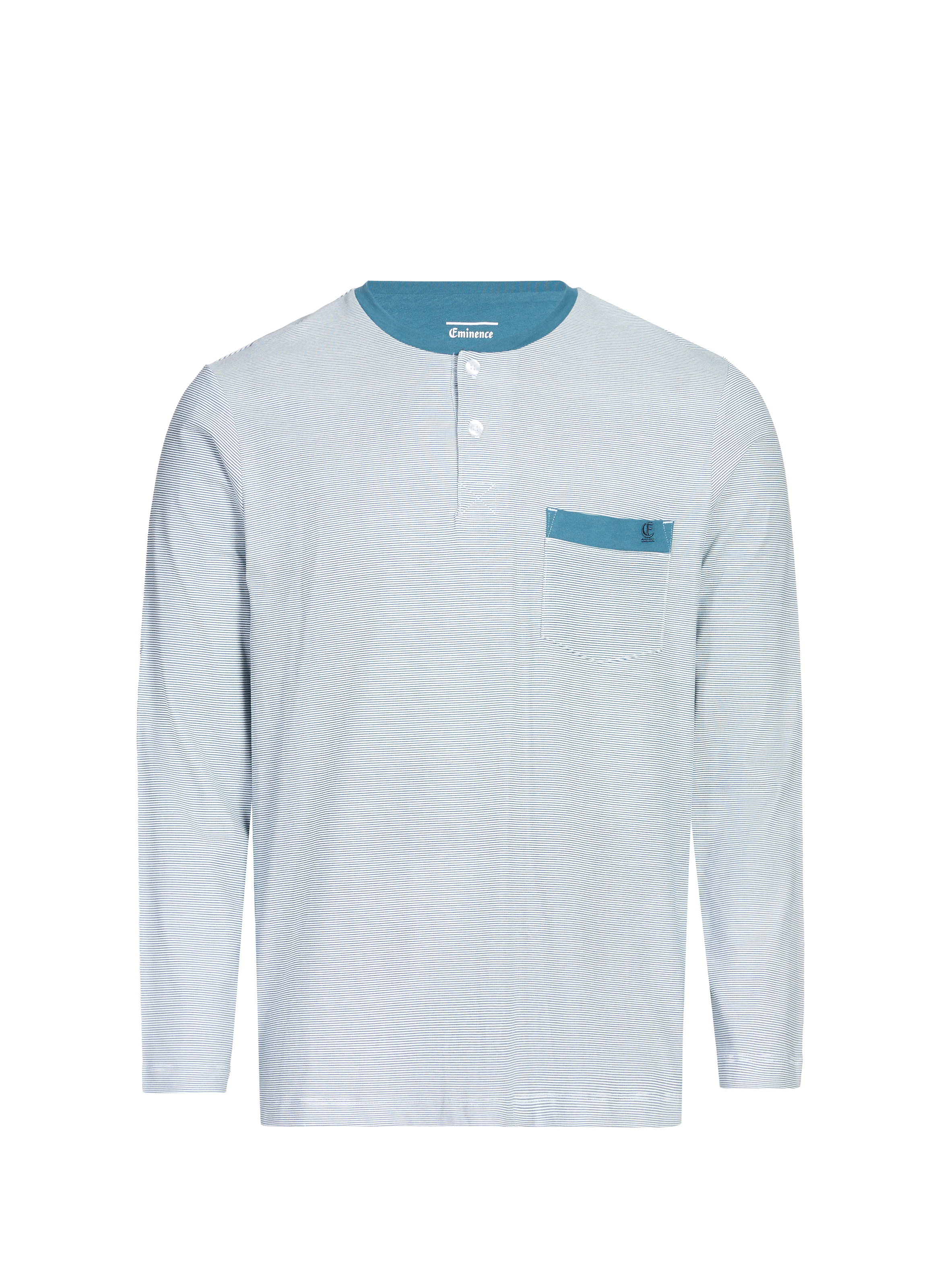 Long cotton pajamas EMINENCE Green