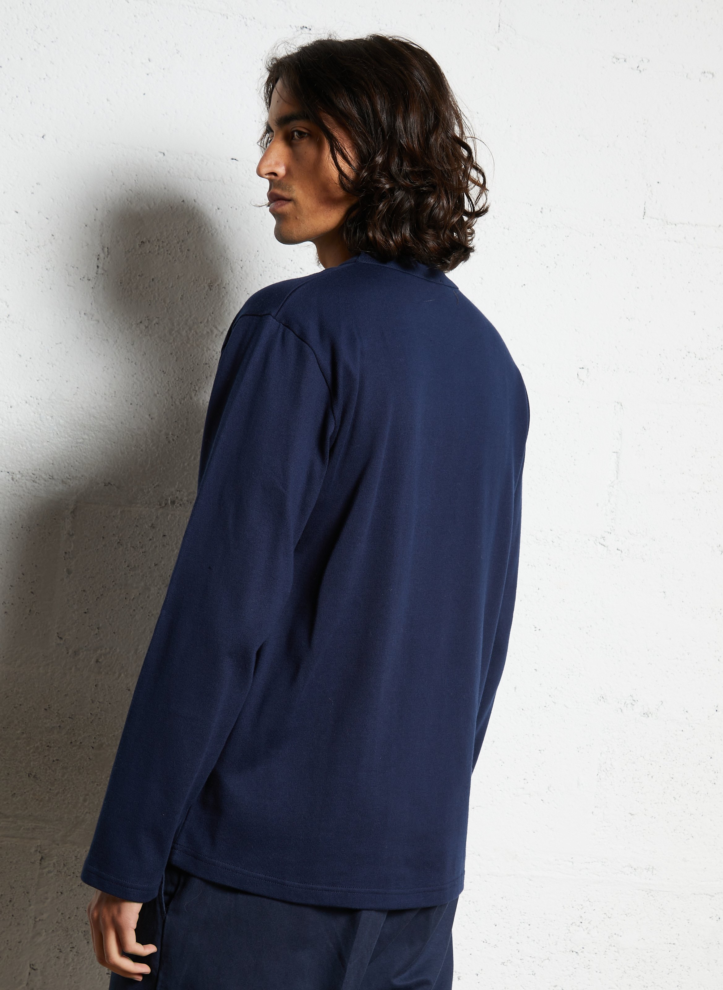 Tee-shirt droit col rond en coton heritage ARMOR-LUX Bleu