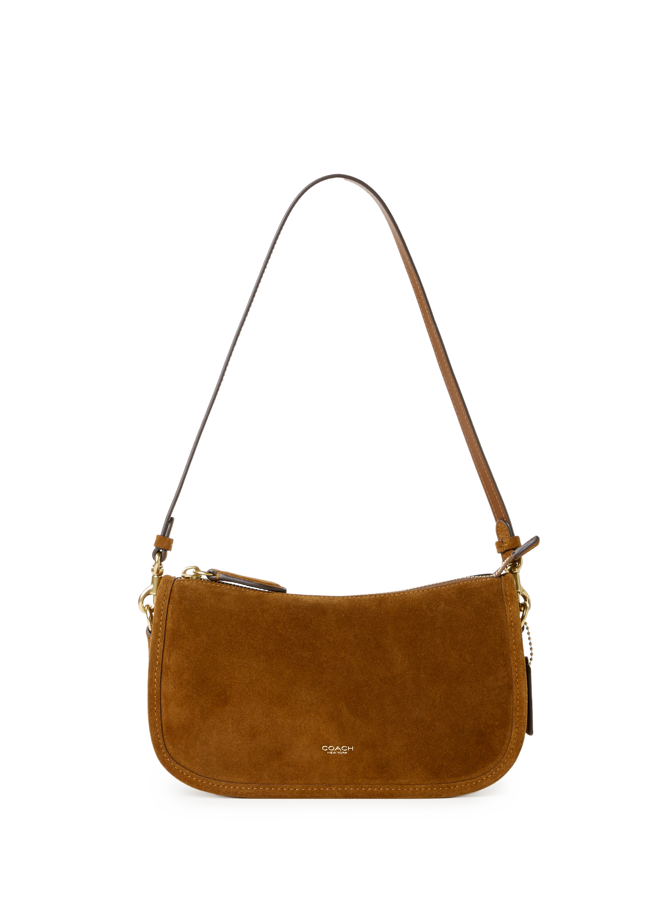 Leather Shoulder bag Brown by COACH COACH Leather Shoulder bag Brown
