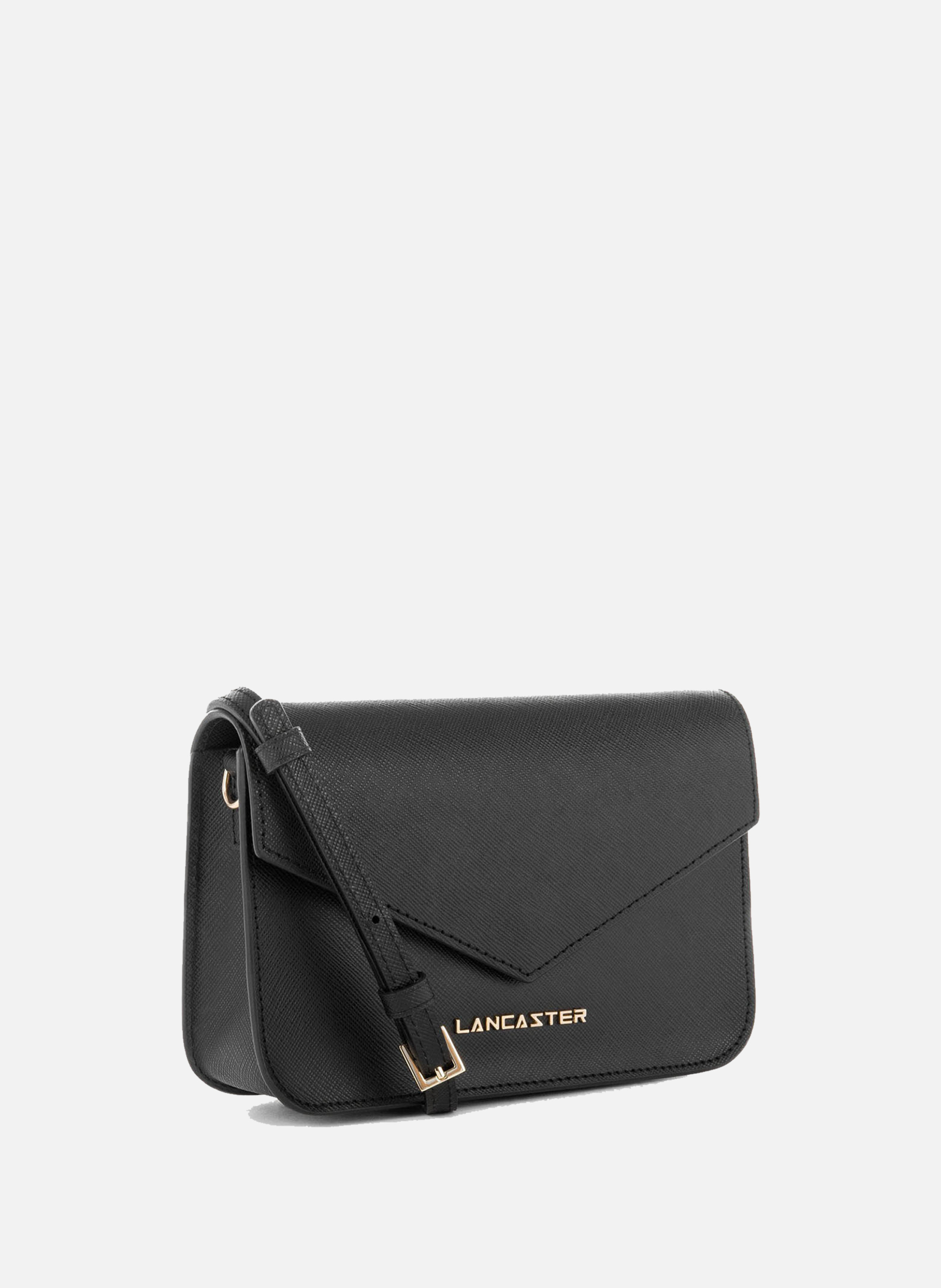 Petit sac trotteur - saffiano signature LANCASTER Noir