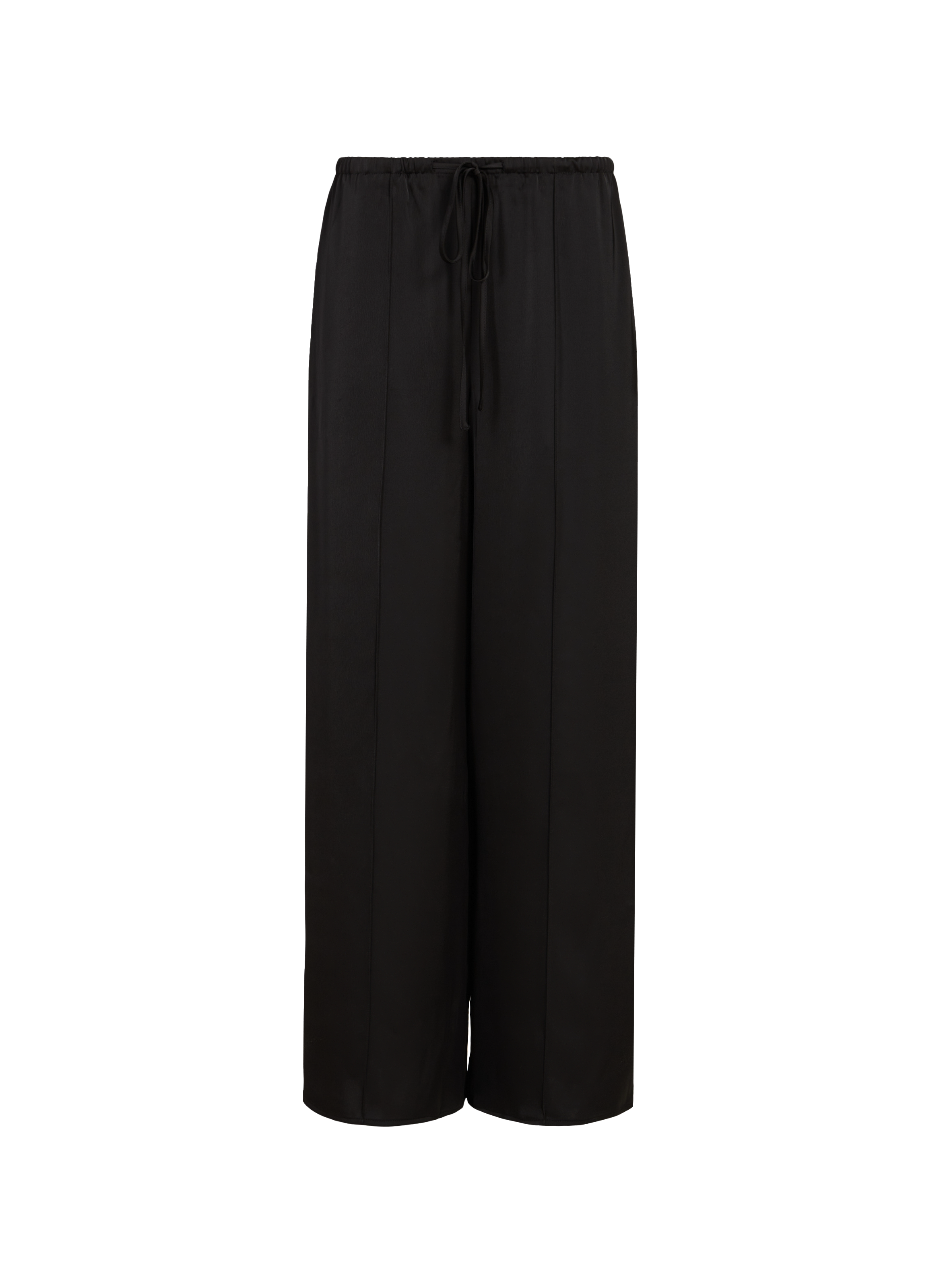 Tsana satin wide-leg pants TOPSHOP Black