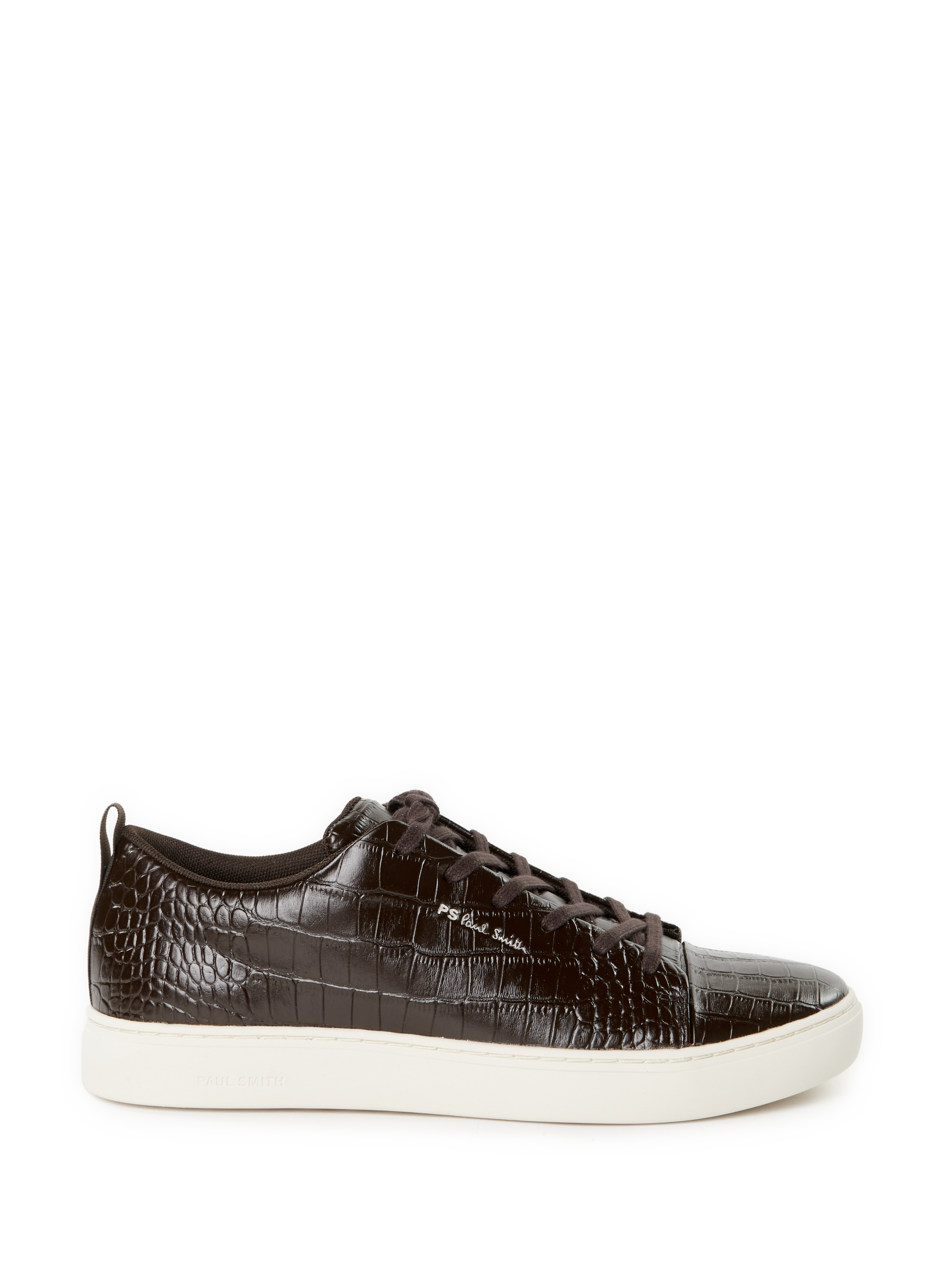 PAUL SMITH Lee leather sneakers Brown