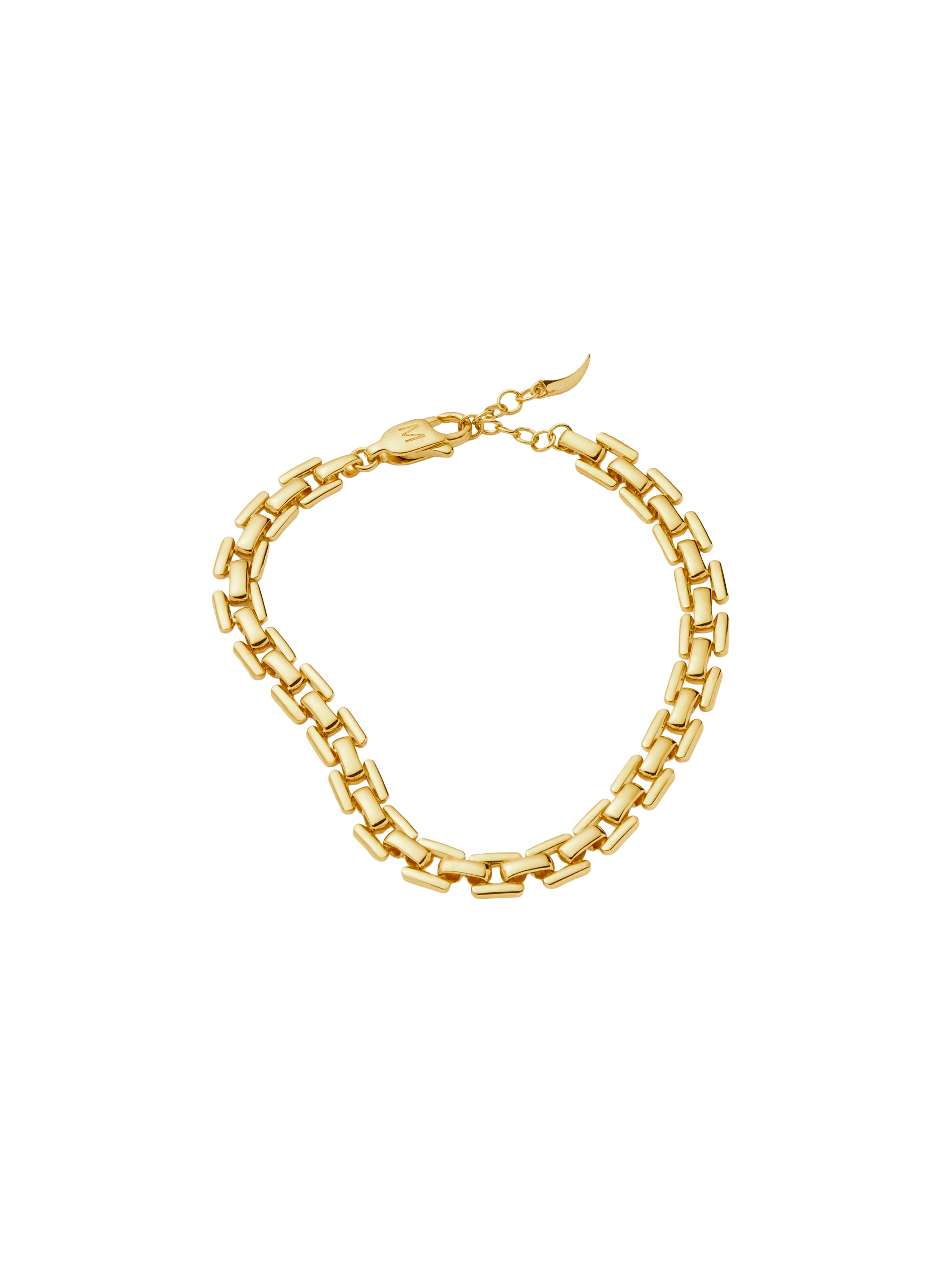 Bracelet en laiton et plaqué or MISSOMA Doré